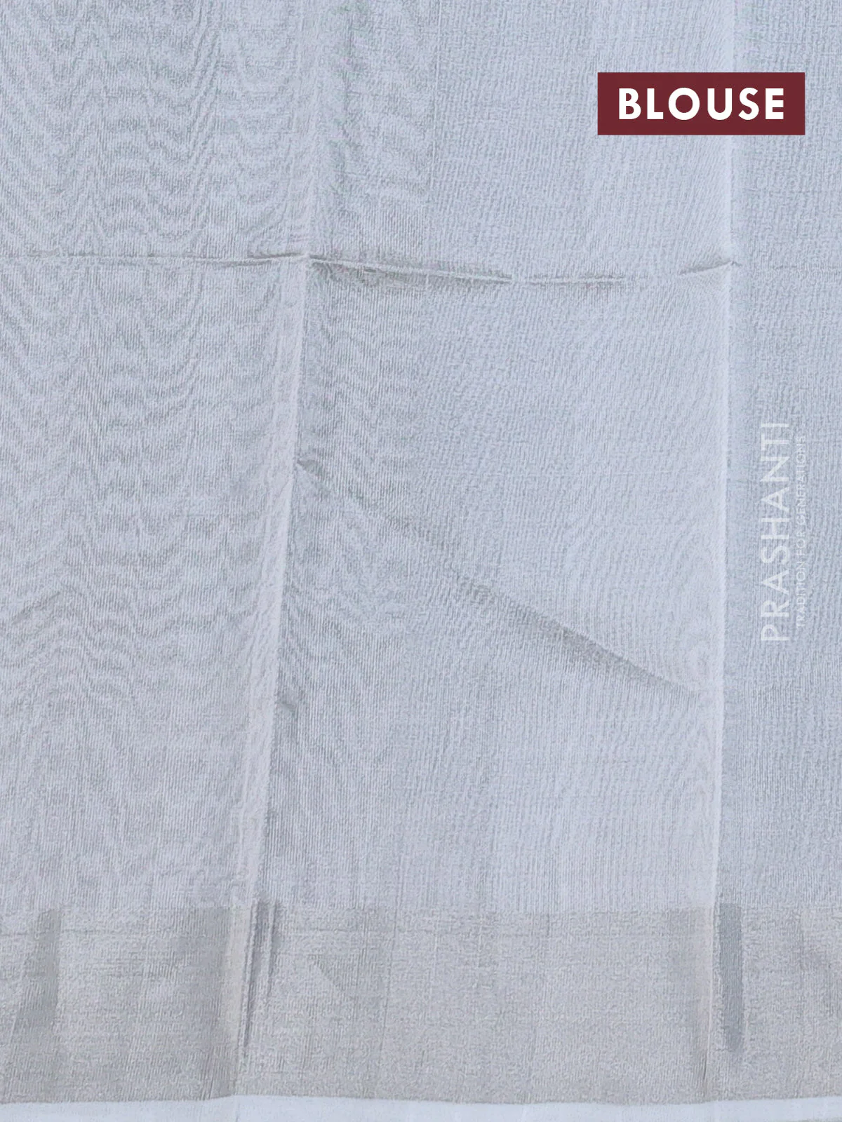 Pure uppada silk saree green with silver zari woven coin buttas and silver zari woven border - Image 3