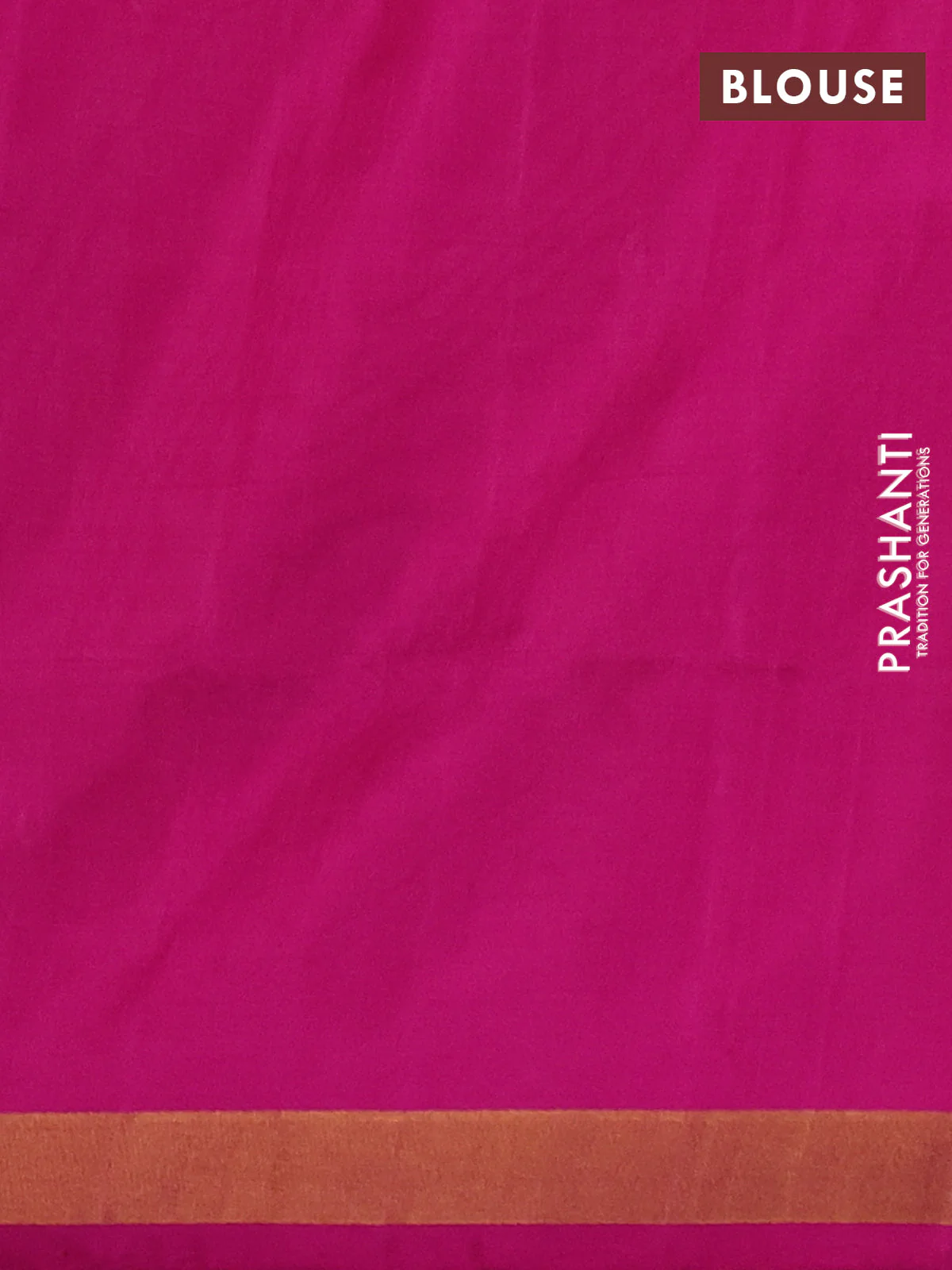 Pure uppada silk saree light pink and pink with silver & gold zari woven thilak buttas and jamdhani design pallu - Image 3