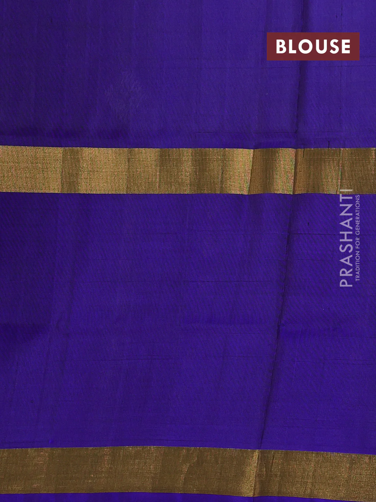 Pure uppada silk saree mehendi green and blue with silver zari woven buttas and long zari woven butta border - Image 3