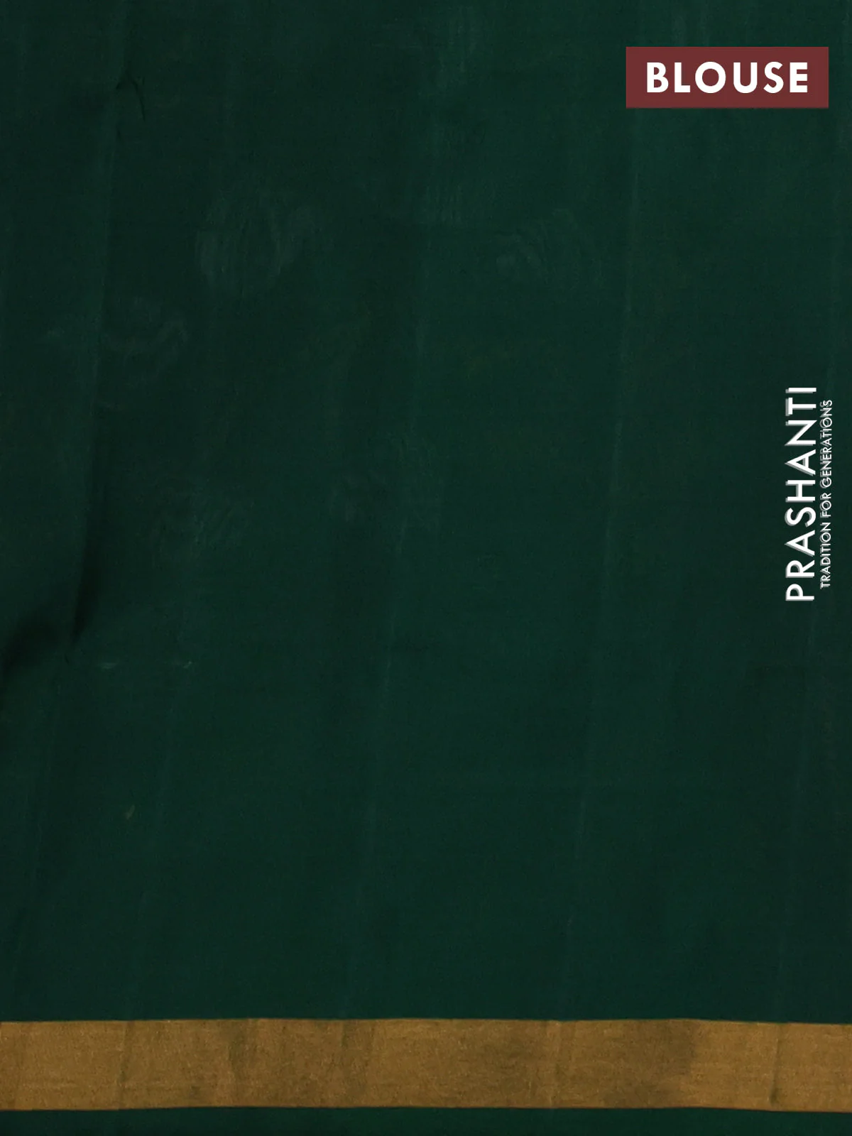 Pure uppada silk saree peach pink and green with thread & zari woven thilak buttas and jamdhani design pallu - Image 3