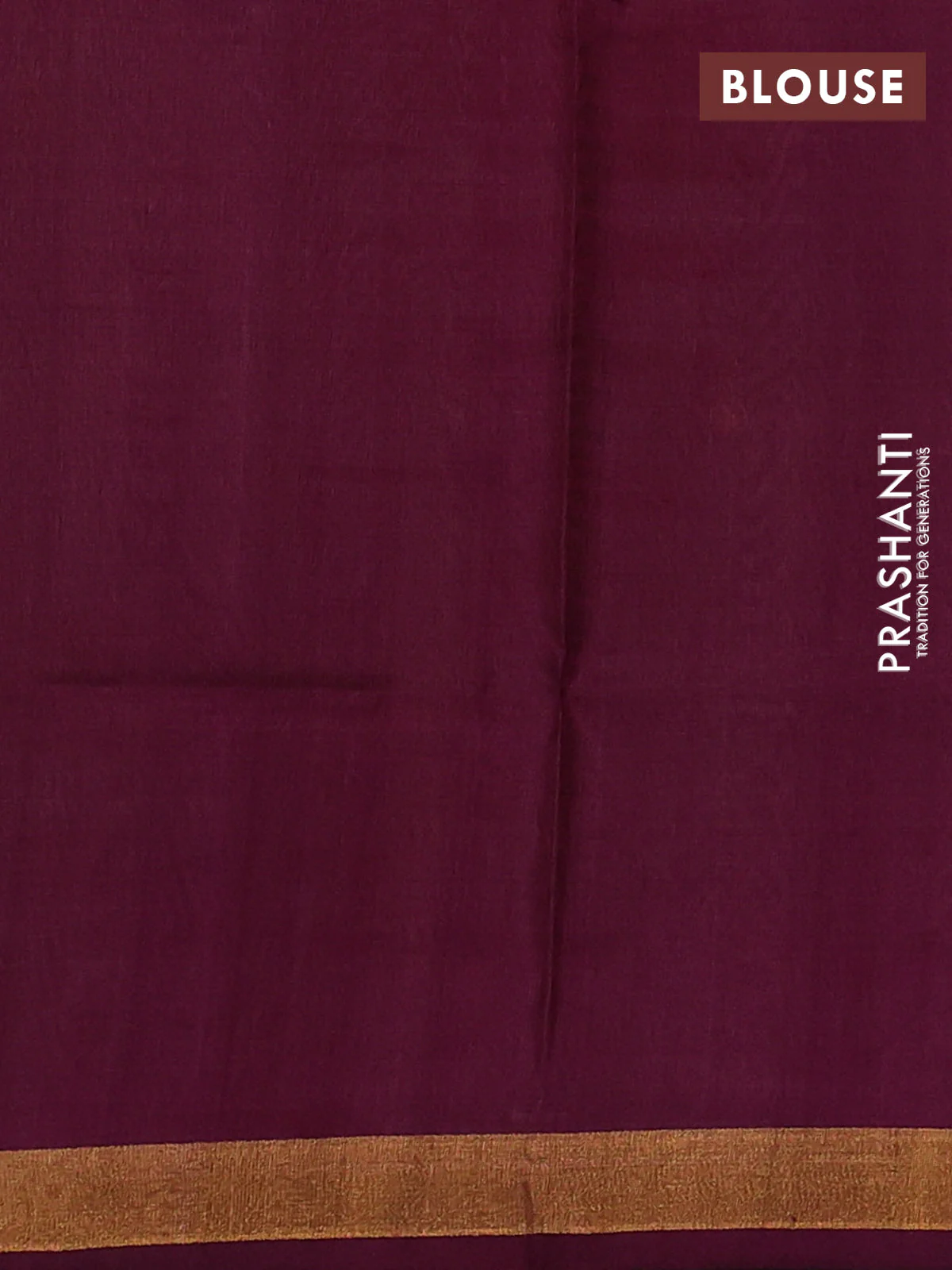 Pure uppada silk saree sandal and wine shade with silver & gold zari woven thilak buttas and jamdhani design pallu - Image 3