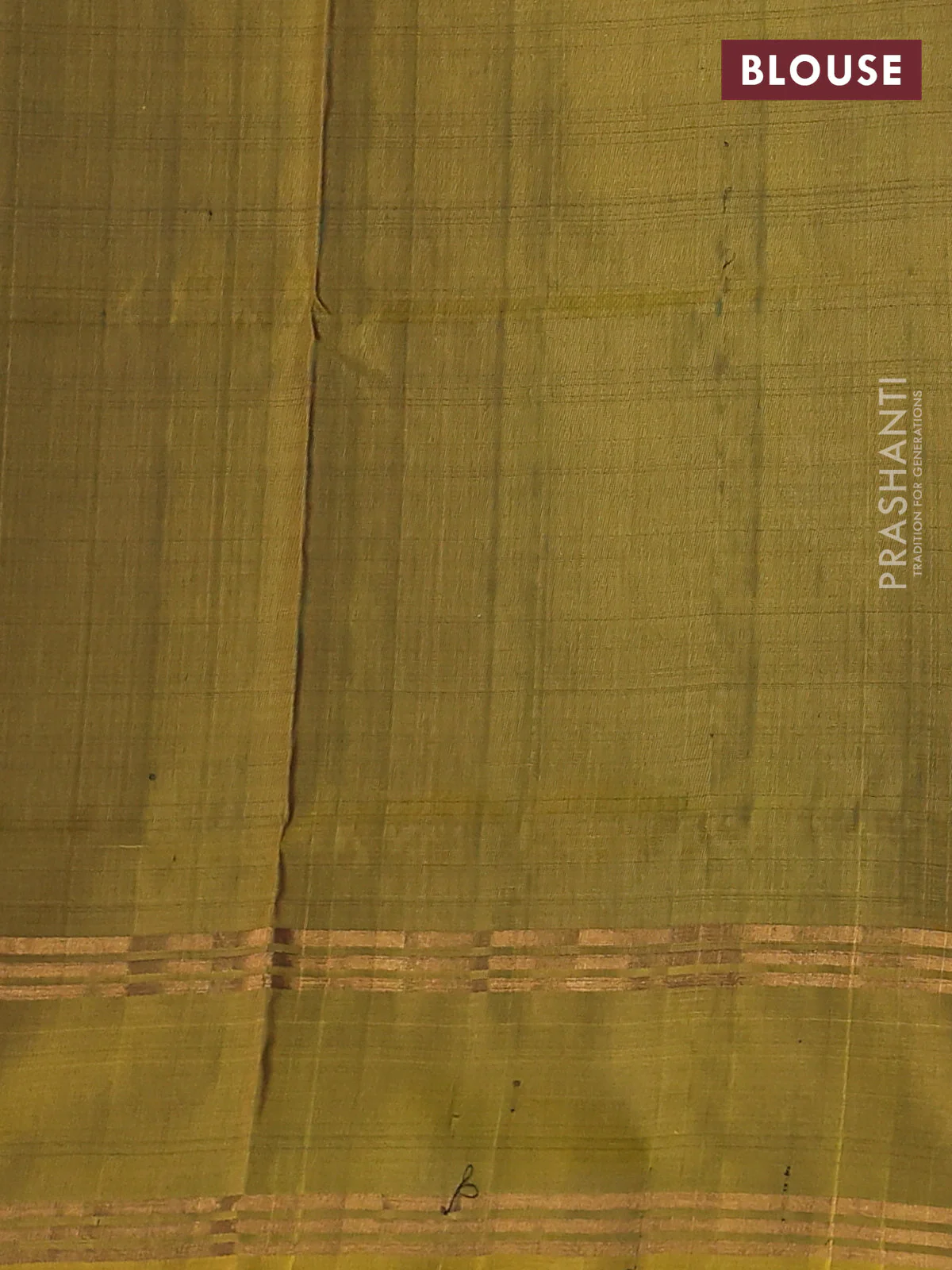 Pure uppada silk saree violet and sap green with allover zari weaves & silver buttas and rettapet zari woven border - Image 3