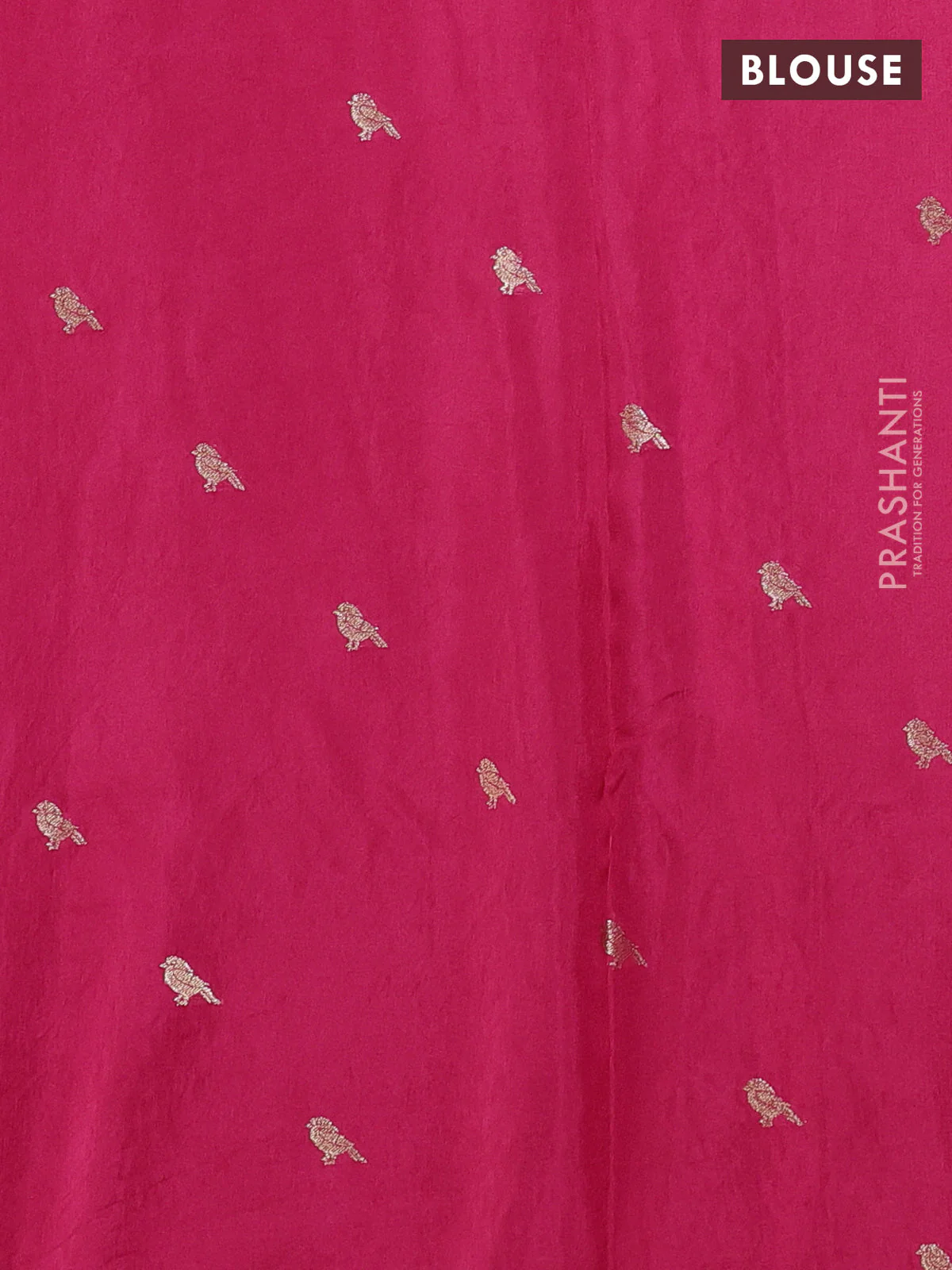 Semi crepe silk saree pink with convent embroidery and paisley zari woven border - Image 3