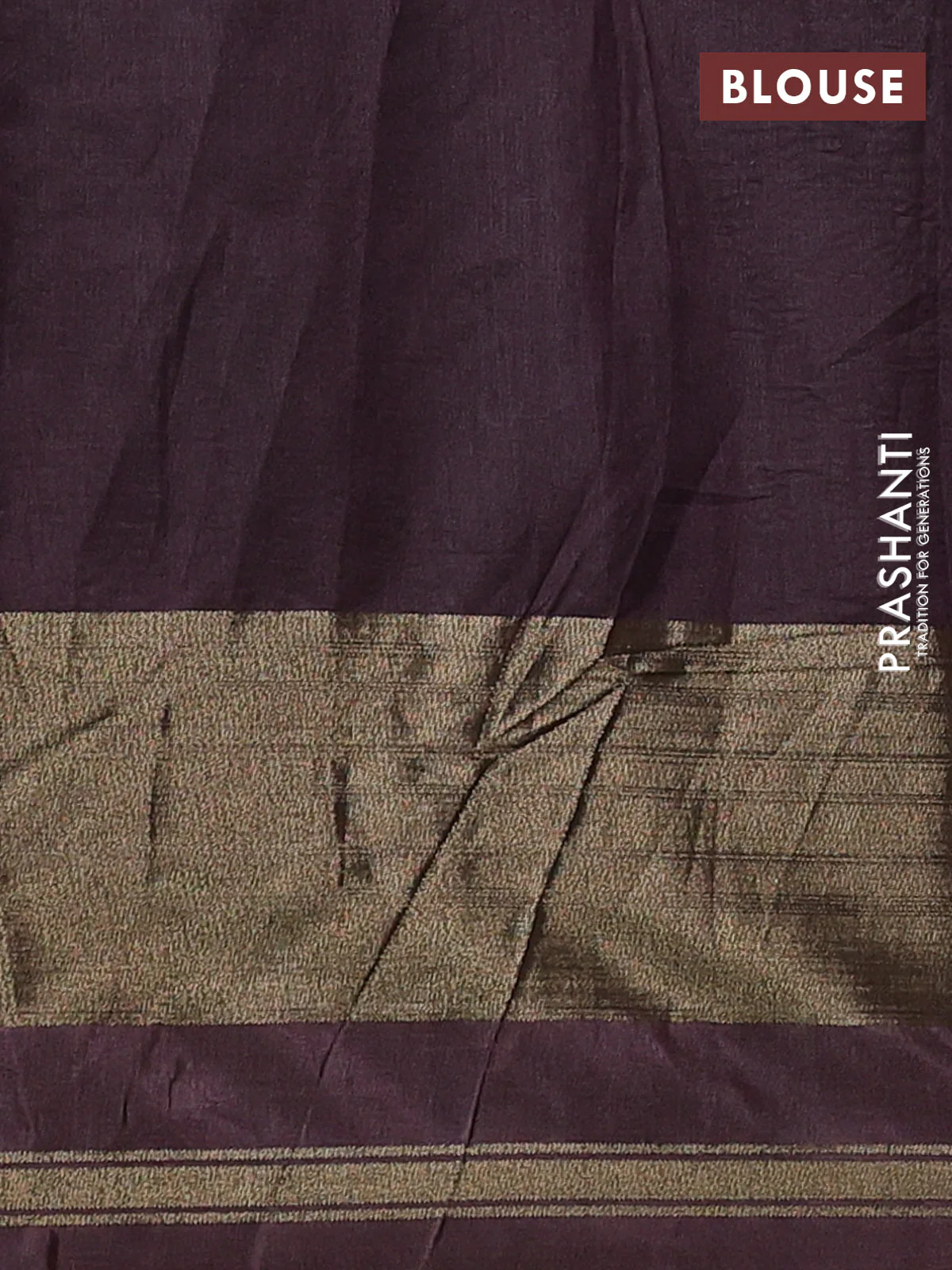 Semi dupion saree mauve pink and rosy brown with allover thread weaves and parsi embroidery work zari woven border - Image 3