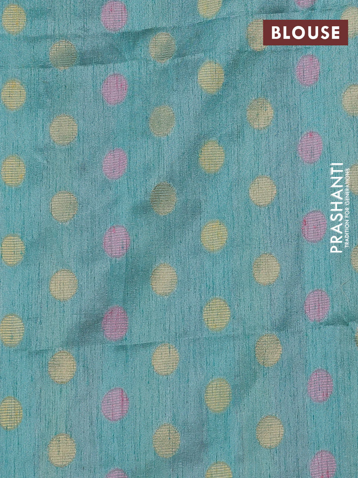 Semi dupion saree teal green and multi colour with allover kantha stitch work and zari woven border - Image 3