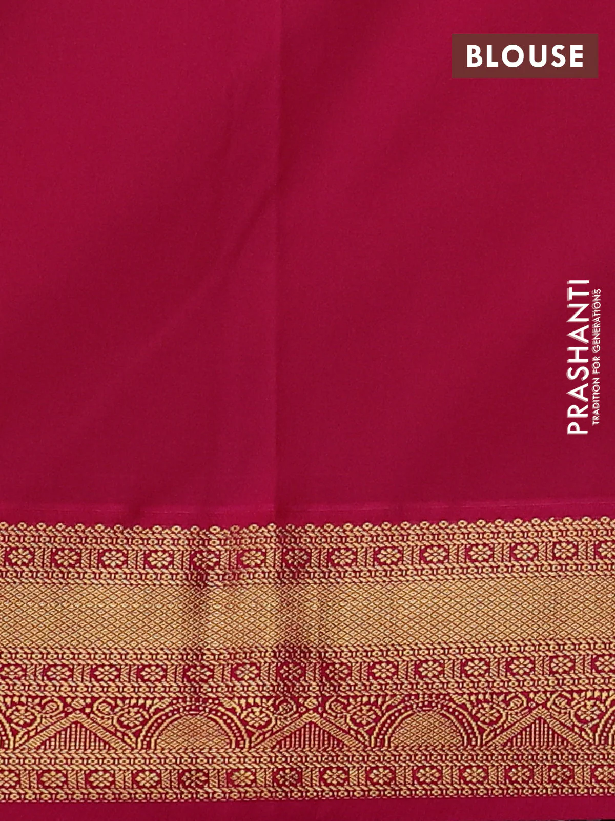 Semi kanchipuram silk saree light green and pink with zari woven buttas and zari woven border - Image 3