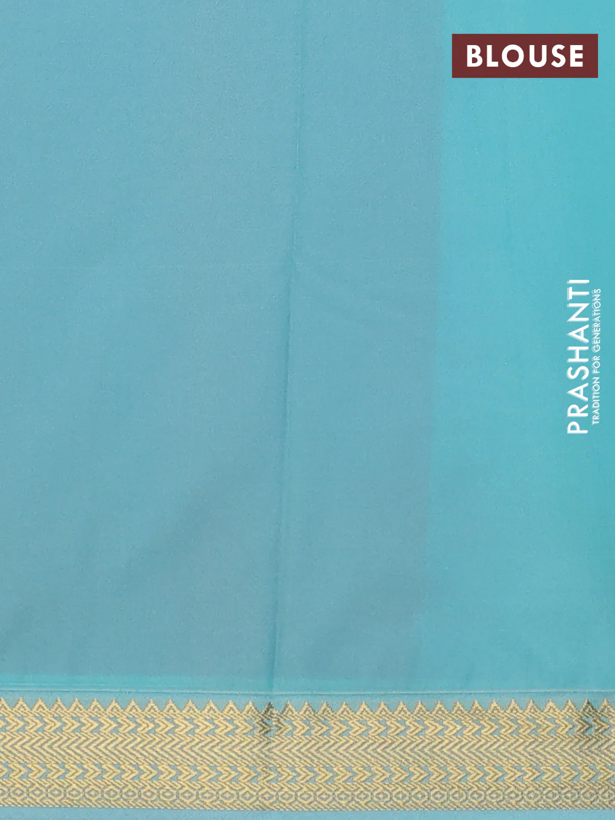 Semi kanchipuram silk saree magenta pink and teal green with zari woven buttas and zari woven korvai border - Image 3