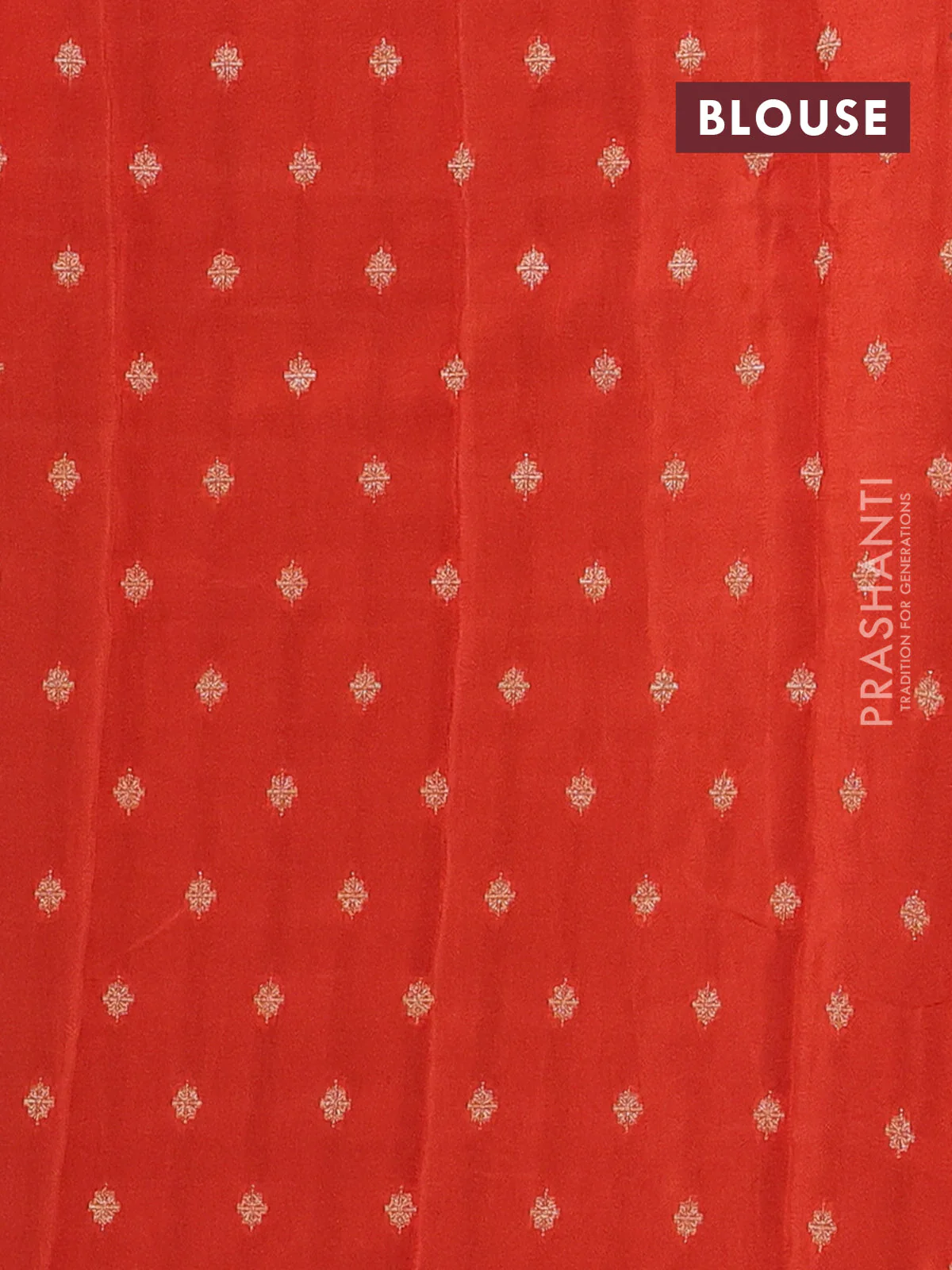 Semi mysore silk saree black and orange with plain body and long zari woven border - Image 4