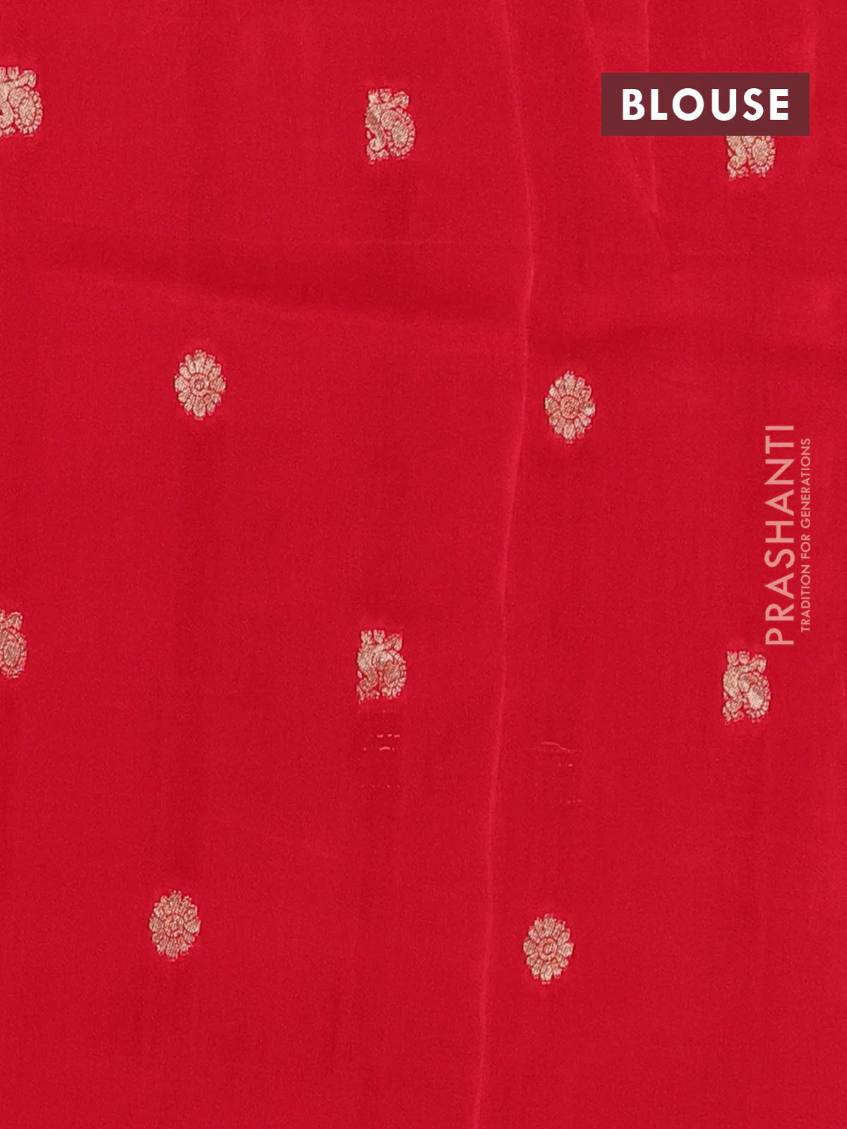 Semi mysore silk saree black and red with half & half style and long zari woven border - Image 4