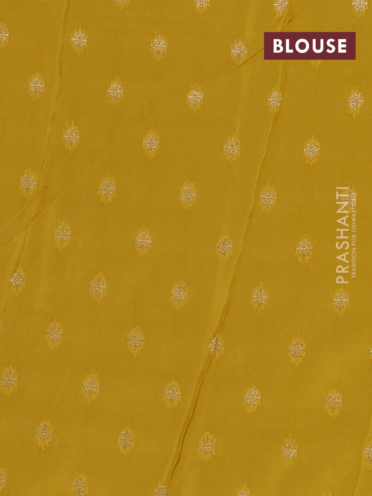 Semi mysore silk saree bottle green and yellow with half & half style and long zari woven border - Image 4