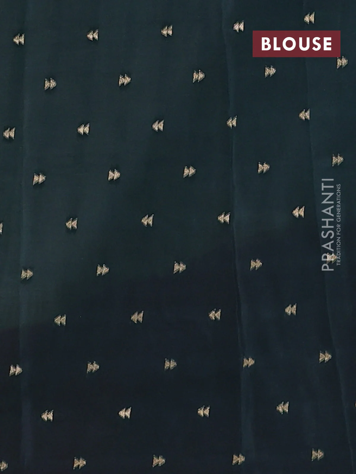 Semi mysore silk saree cram pink and green with zari woven buttas and rettapet temple zari woven border - Image 4