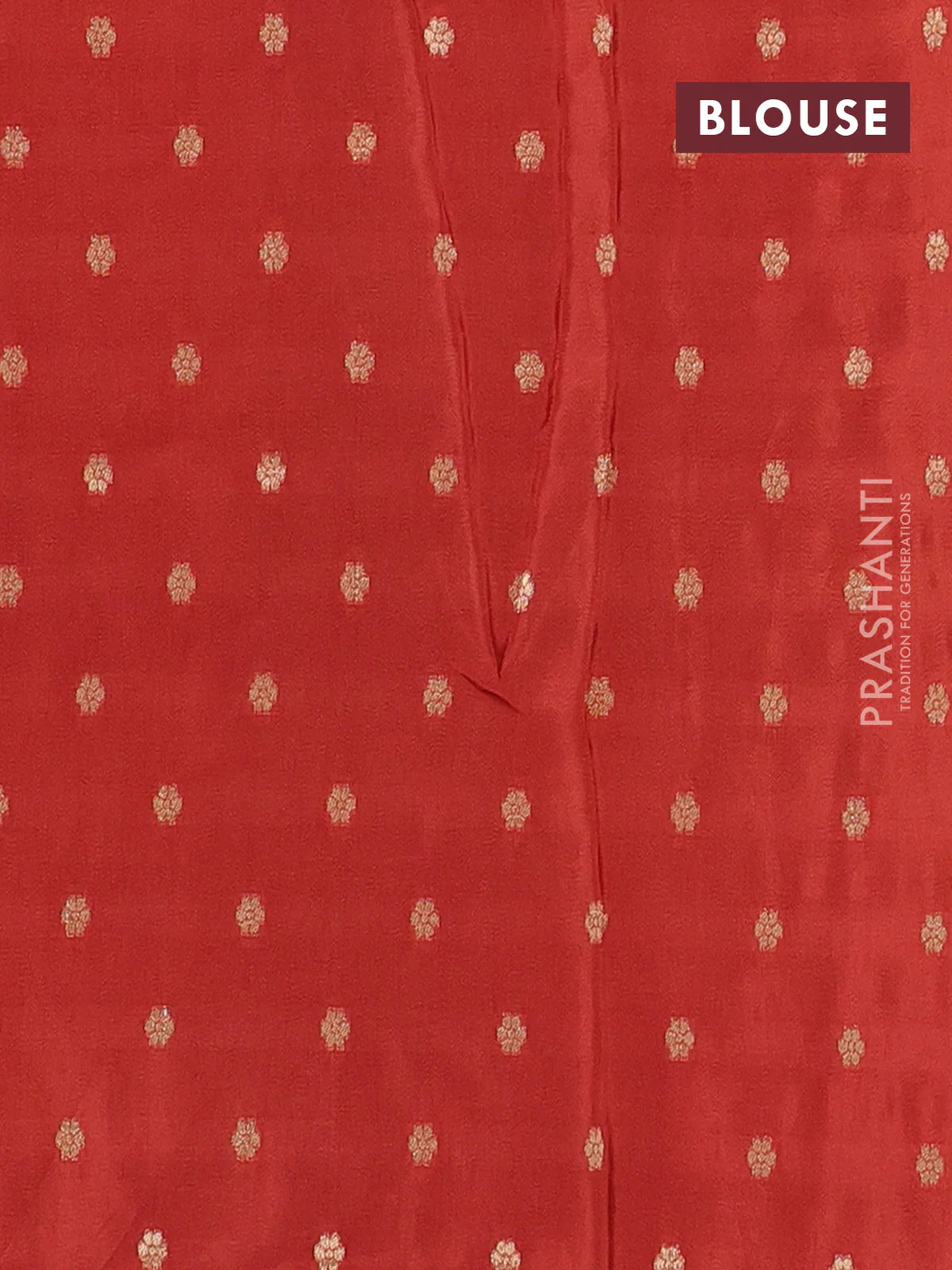 Semi mysore silk saree grey purple and rustic orange with zari woven buttas and long zari woven border - Image 4