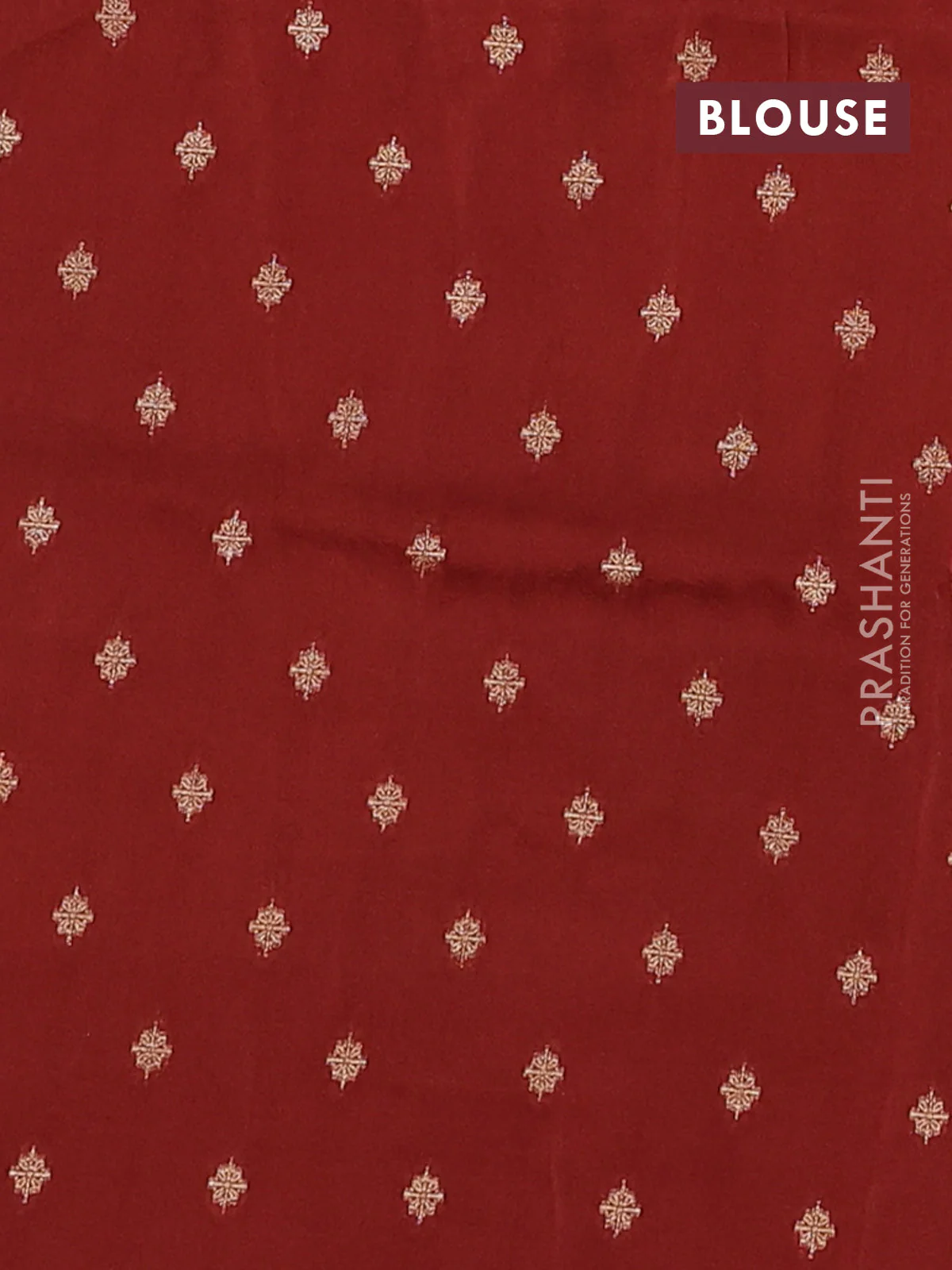 Semi mysore silk saree grey purple and rustic orange with zari woven buttas and rettapet zari woven border - Image 4