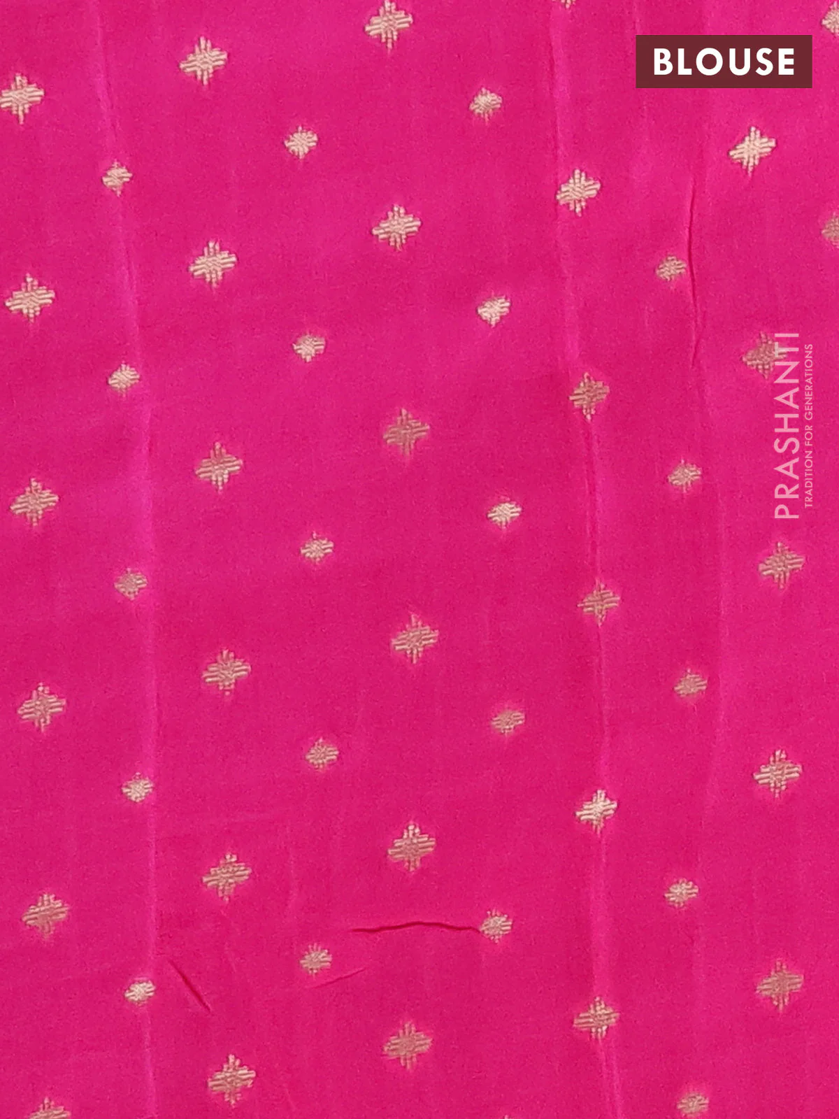Semi mysore silk saree navy blue and pink with plain body and long zari woven border - Image 4