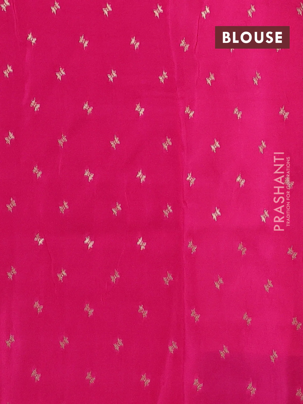 Semi mysore silk saree off white purple and pink with zari woven buttas and rettapet zari woven border - Image 4