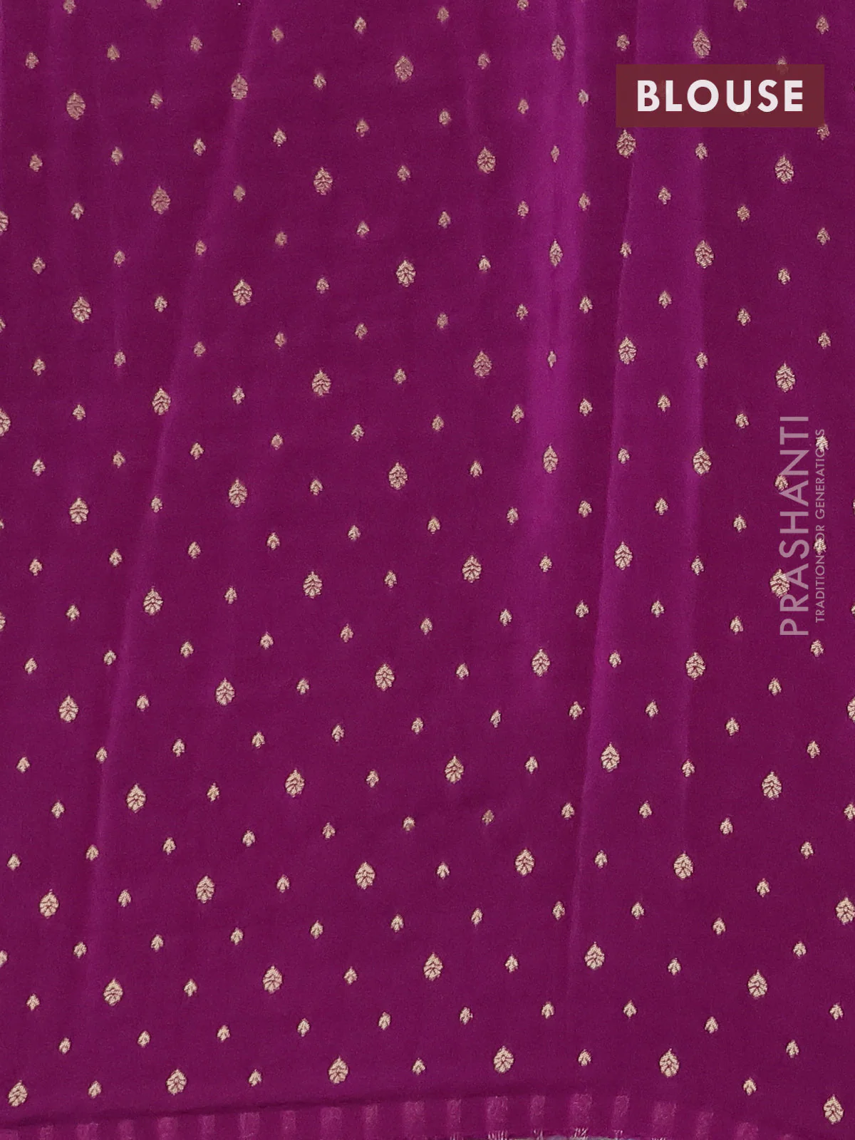 Semi mysore silk saree pastel green and purple with half & half style and long zari woven border - Image 4