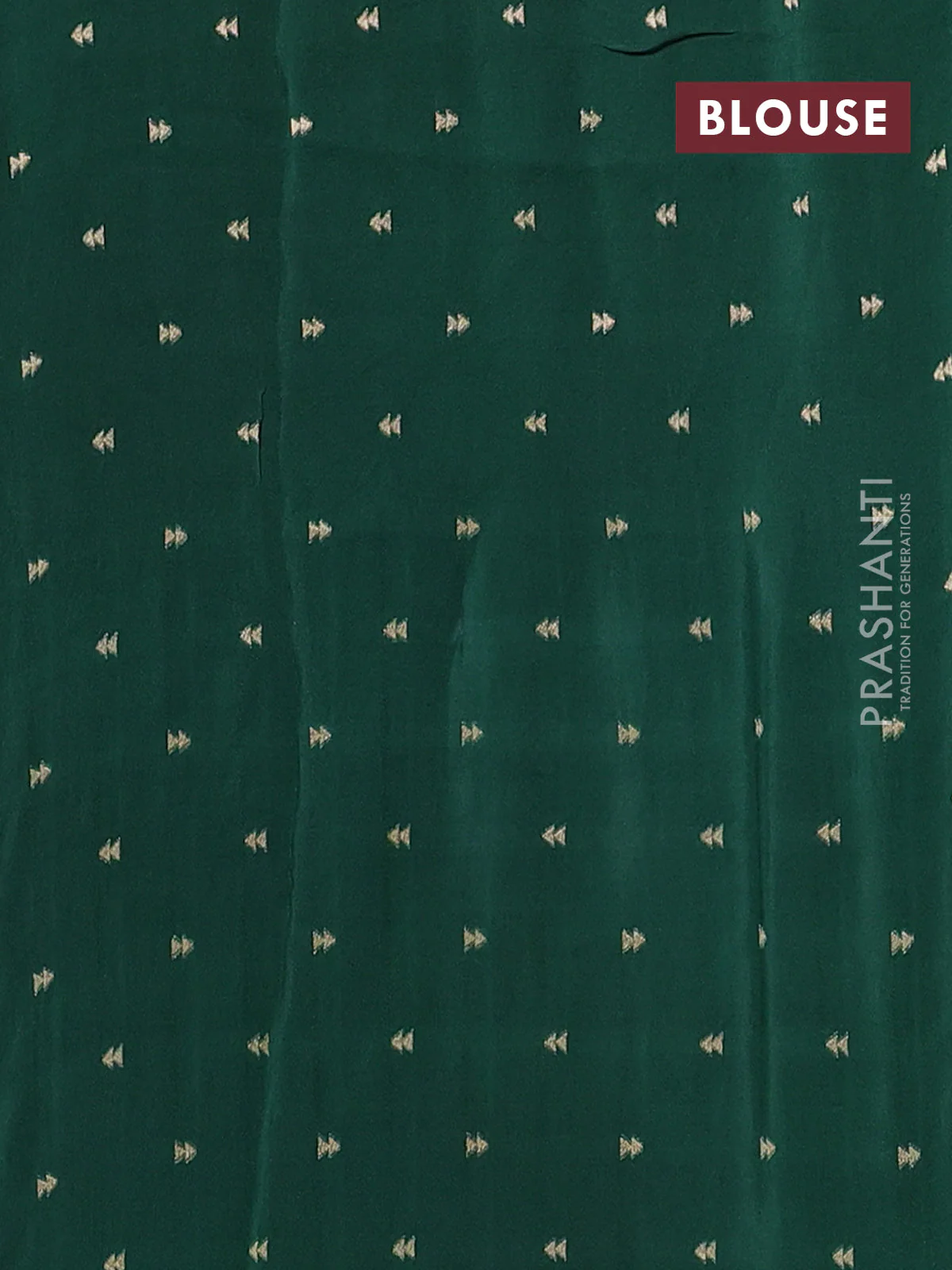 Semi mysore silk saree pastel green purple and dark green with zari woven buttas and long rettapet zari woven border - Image 4