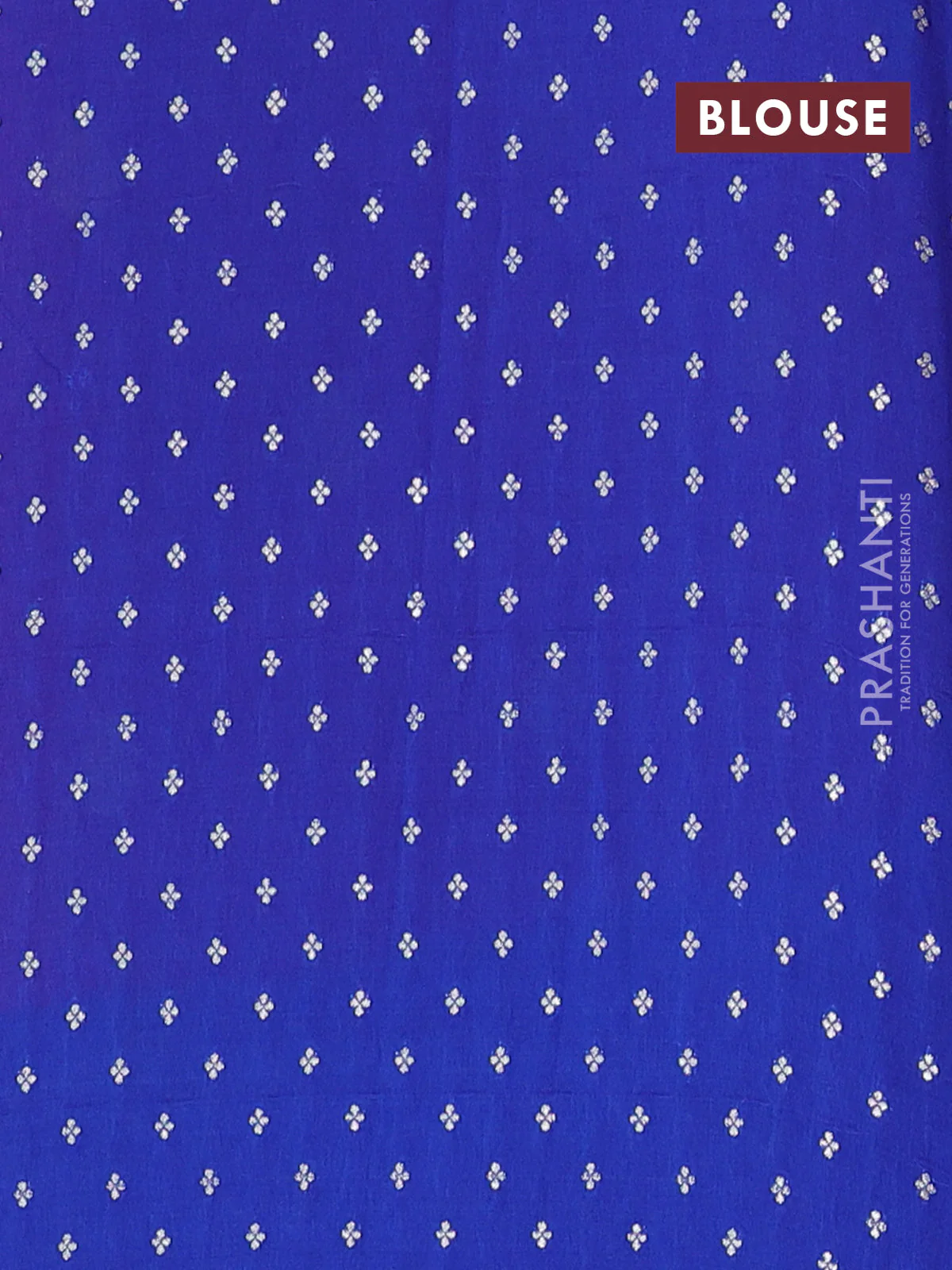 Semi mysore silk saree pink and blue with half & half style and long zari woven border - Image 4