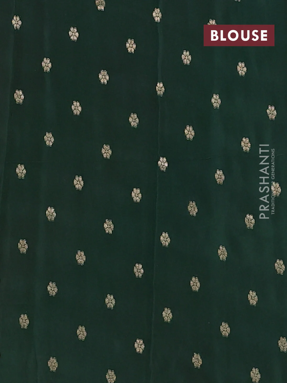 Semi mysore silk saree pink and green with half & half style and long zari woven border - Image 4