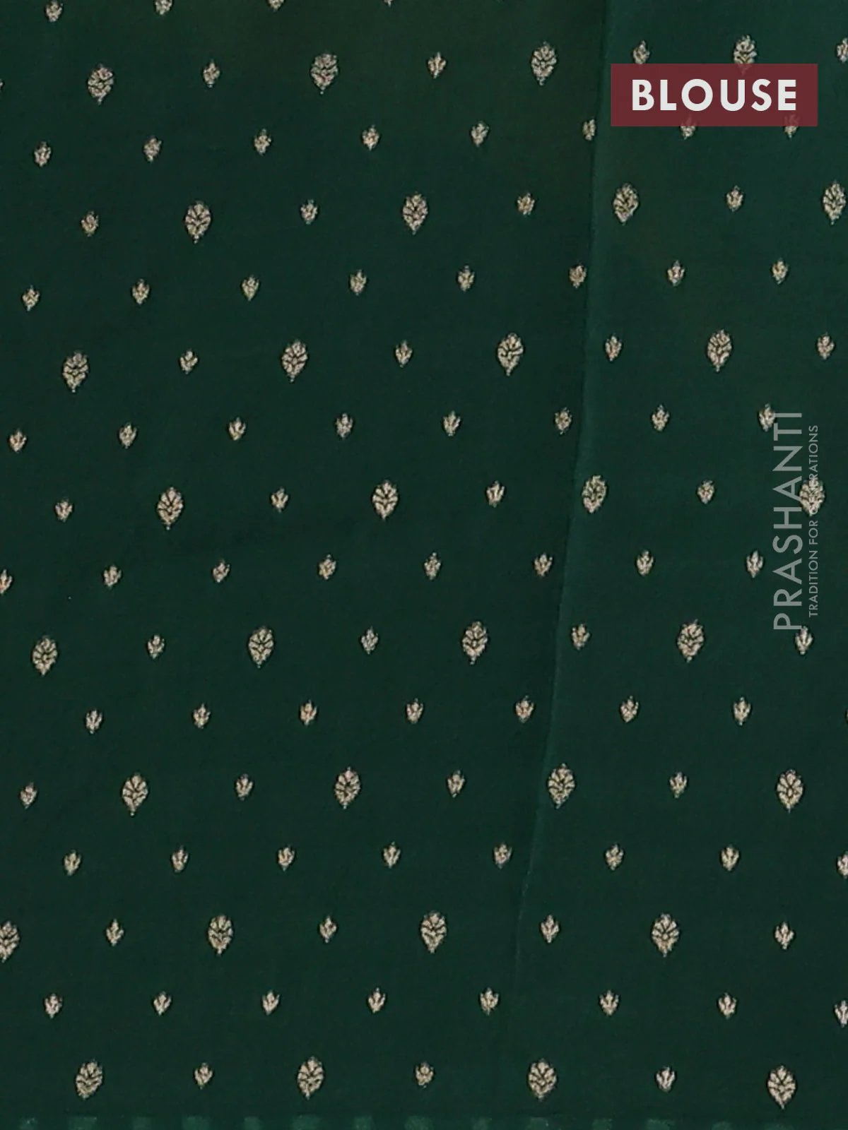 Semi mysore silk saree yellow and green with half & half style and long zari woven border - Image 4