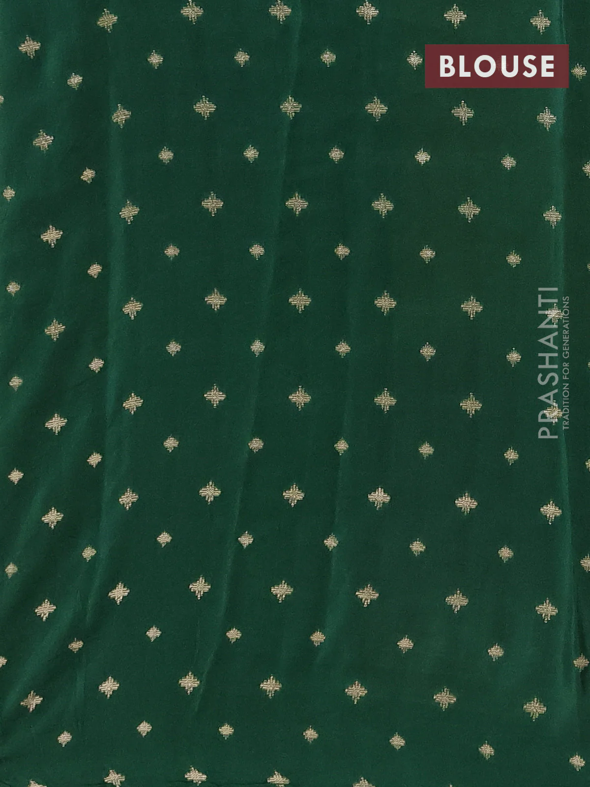 Semi mysore silk saree yellow maroon and green with zari woven buttas and long rettapel temple zari woven border - Image 4