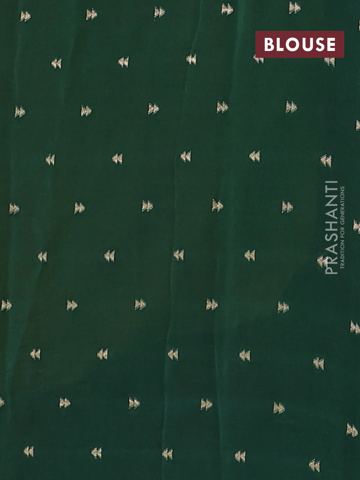 Semi mysore silk saree yellow maroon and green with zari woven buttas and rettapet temple zari woven border - Image 4