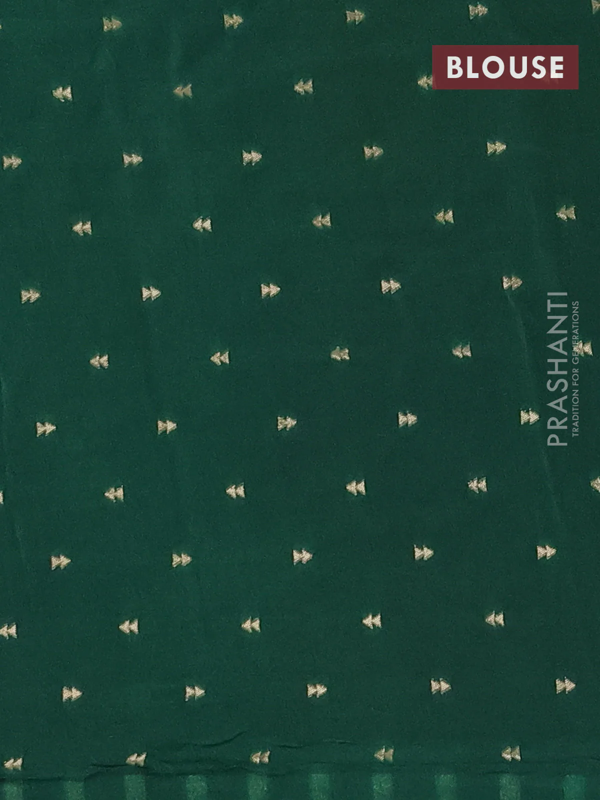 Semi mysore silk saree yellow maroon and green with zari woven buttas and rettapet zari woven border - Image 4
