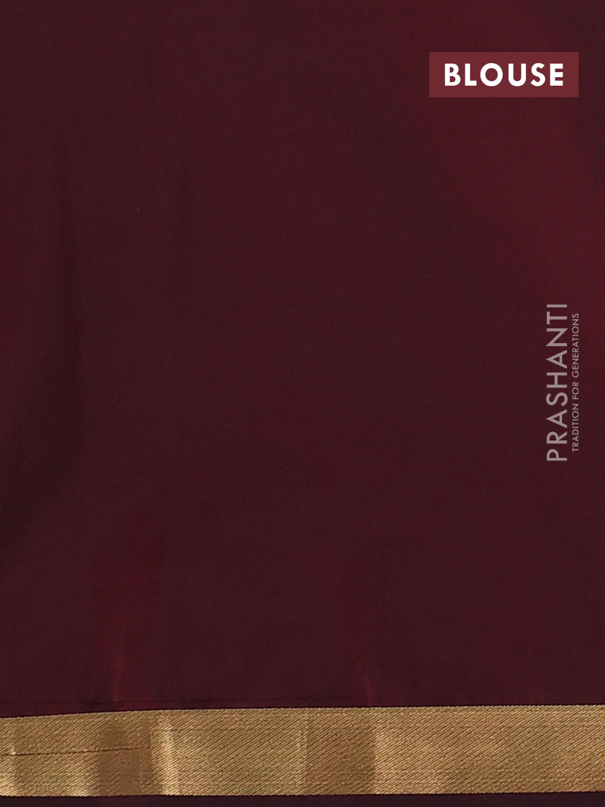 Semi soft silk saree blue and maroon with allover zari weaves & buttas and small zari woven border - Image 3