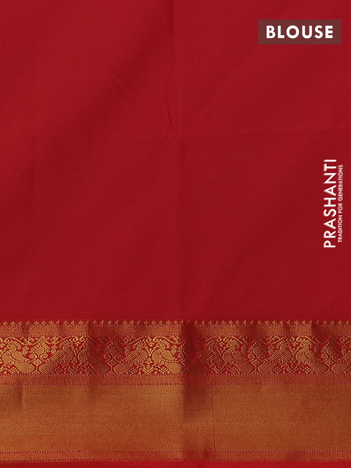 Semi soft silk saree green and orange with allover zari woven buttas and zari woven border - Image 3