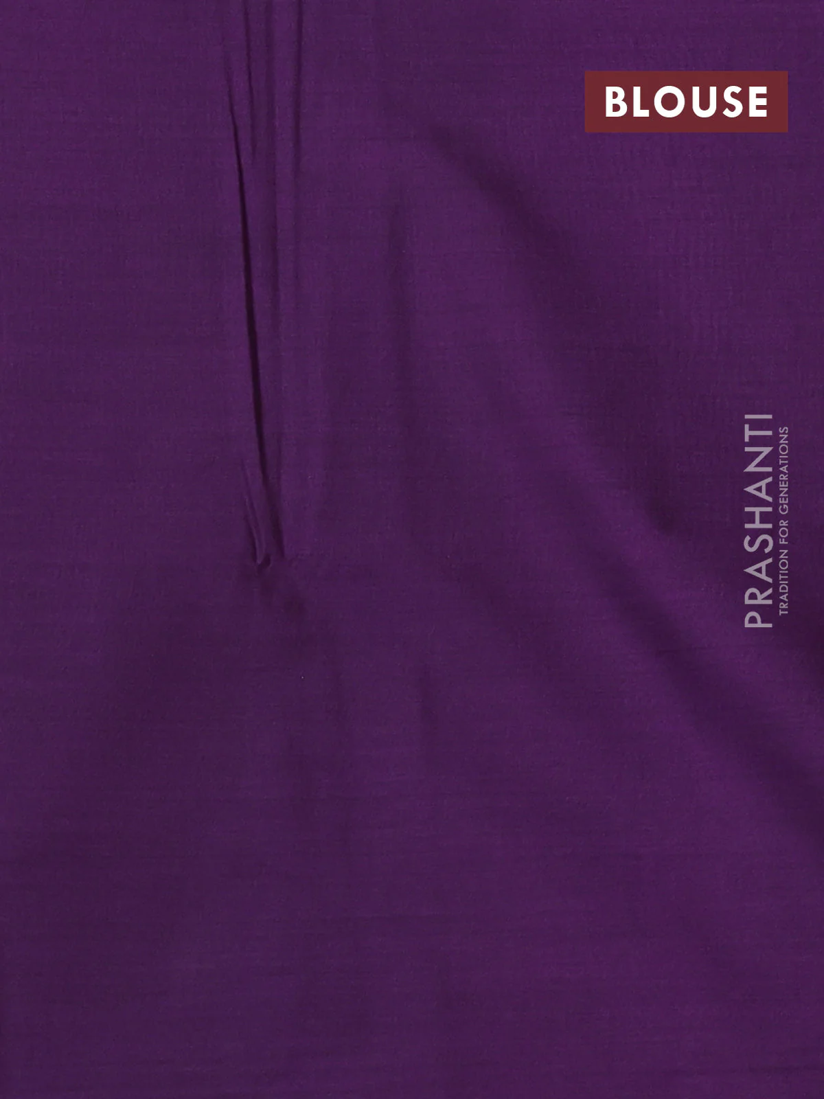 Semi soft silk saree green and purple with allover zari weaves & buttas and long zari woven butta border - Image 3