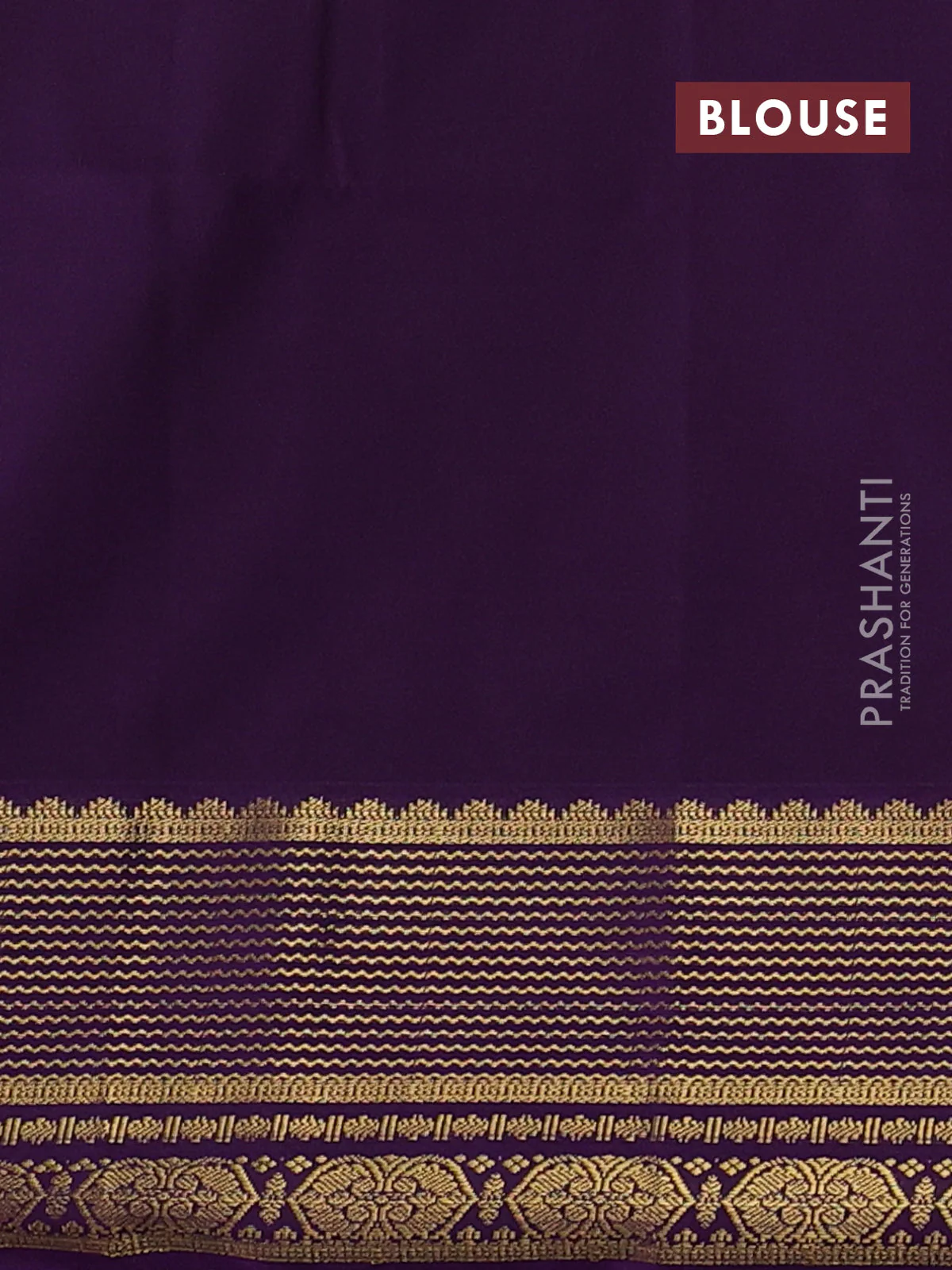 Semi soft silk saree green and purple with allover zari woven buttas and zari woven border - Image 3
