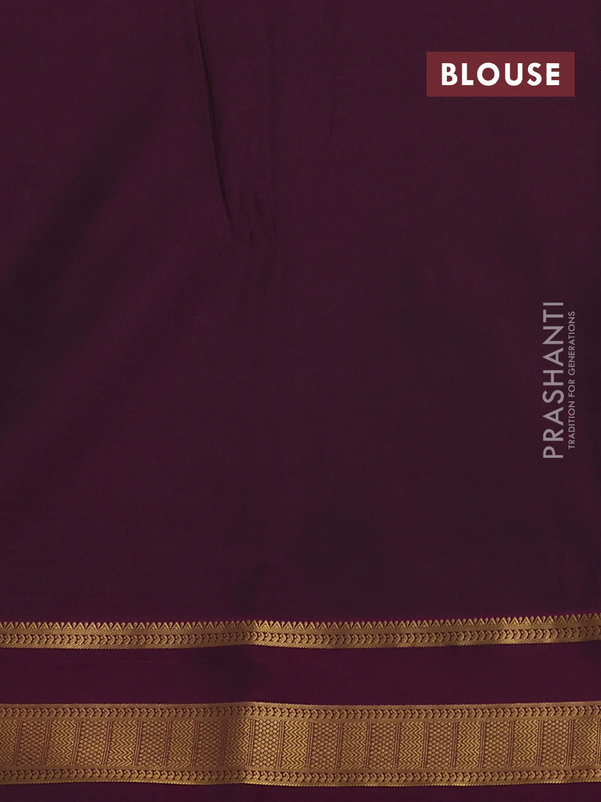 Semi soft silk saree grey and magenta pink with allover zari checks & buttas and zari woven korvai border - Image 3
