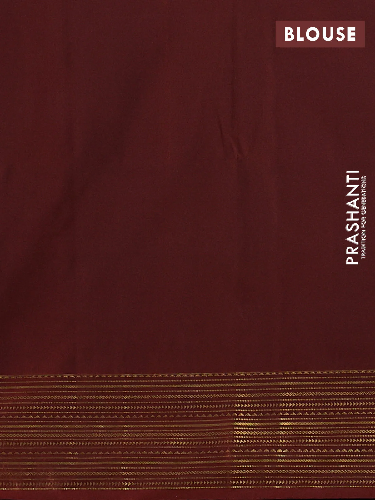 Semi soft silk saree grey and rust shade with allover zari woven buttas and zari woven korvai border - Image 3