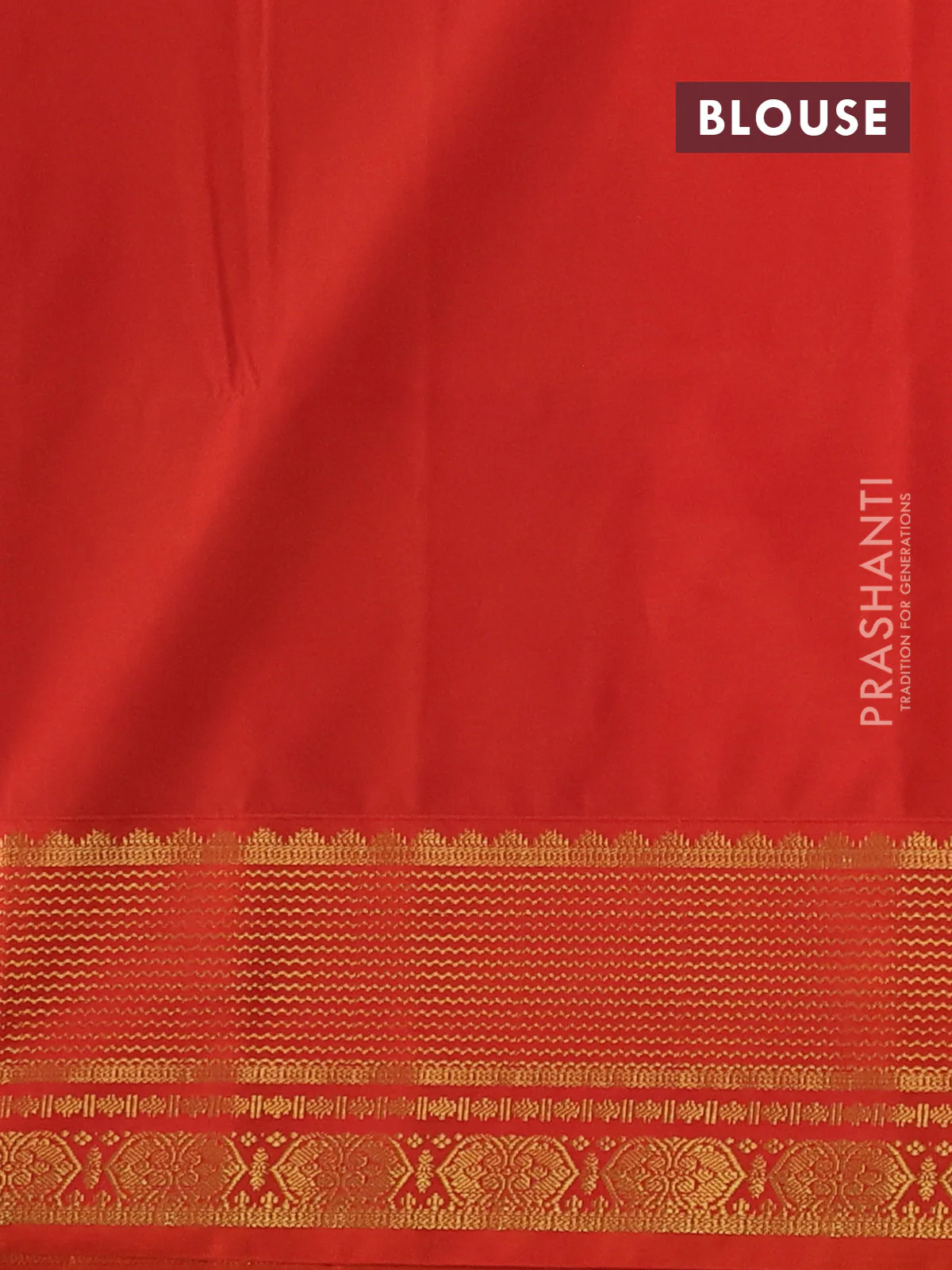 Semi soft silk saree light green and orange with allover zari woven buttas and zari woven border - Image 3