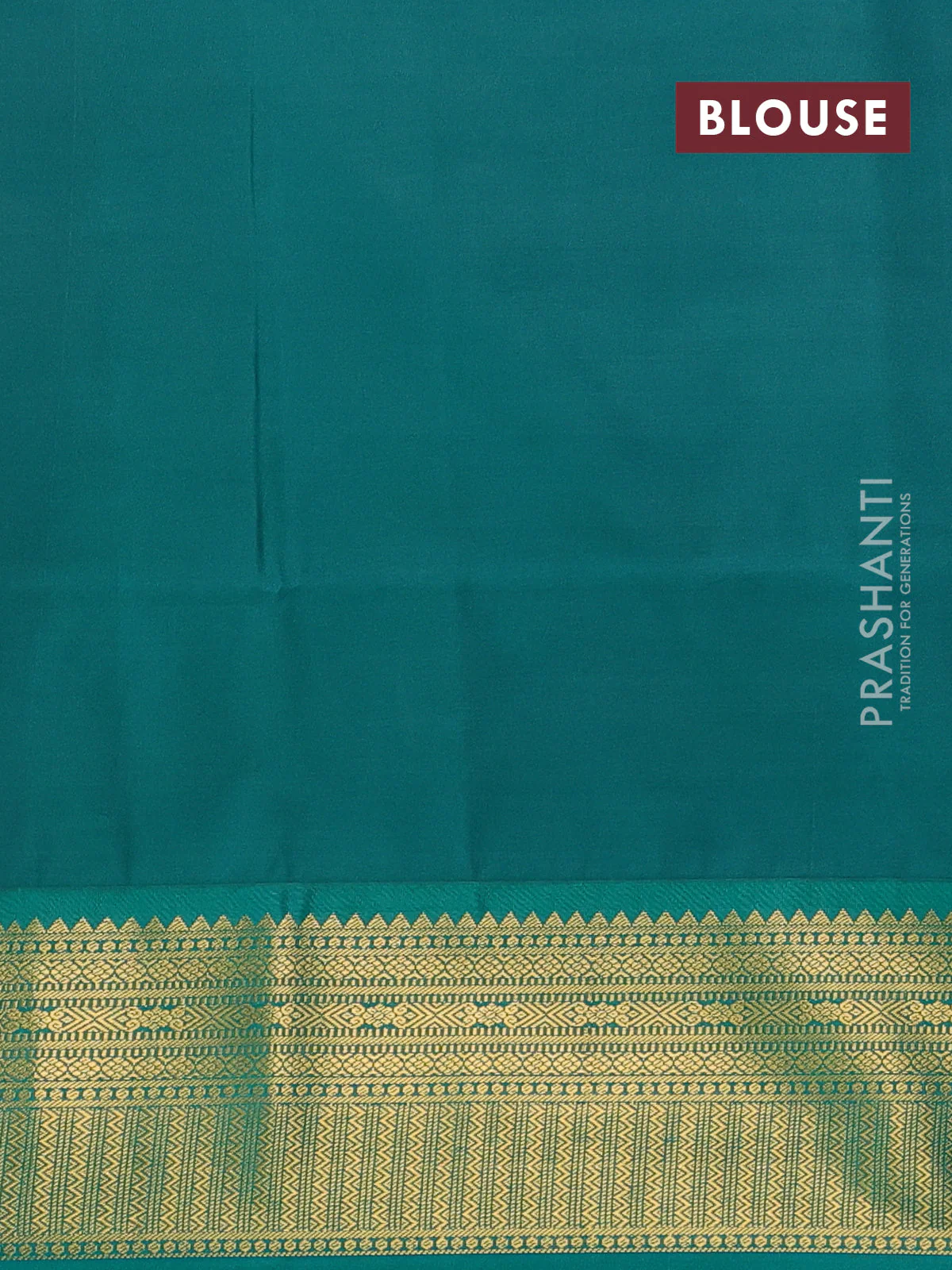 Semi soft silk saree mauve pink and green with zari woven buttas and zari woven korvai border - Image 3