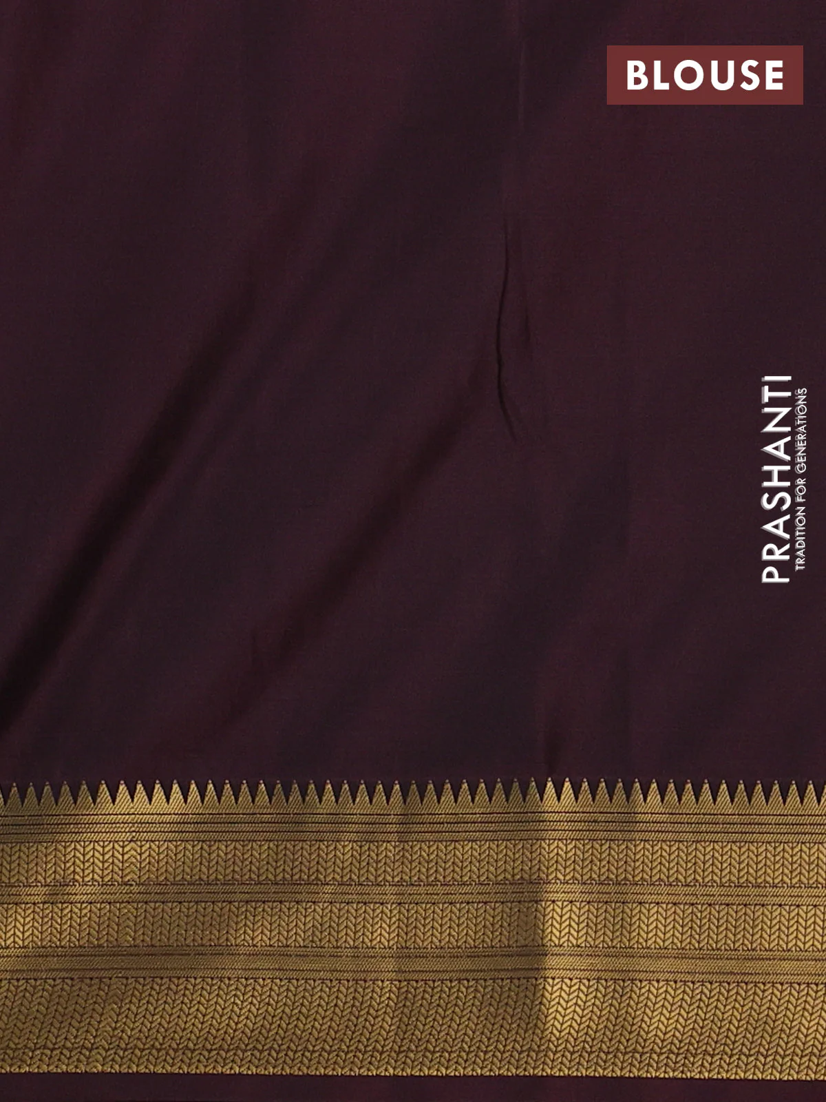 Semi soft silk saree mehendi green and coffee brown with allover zari weaves & buttas and zari woven korvai border - Image 3