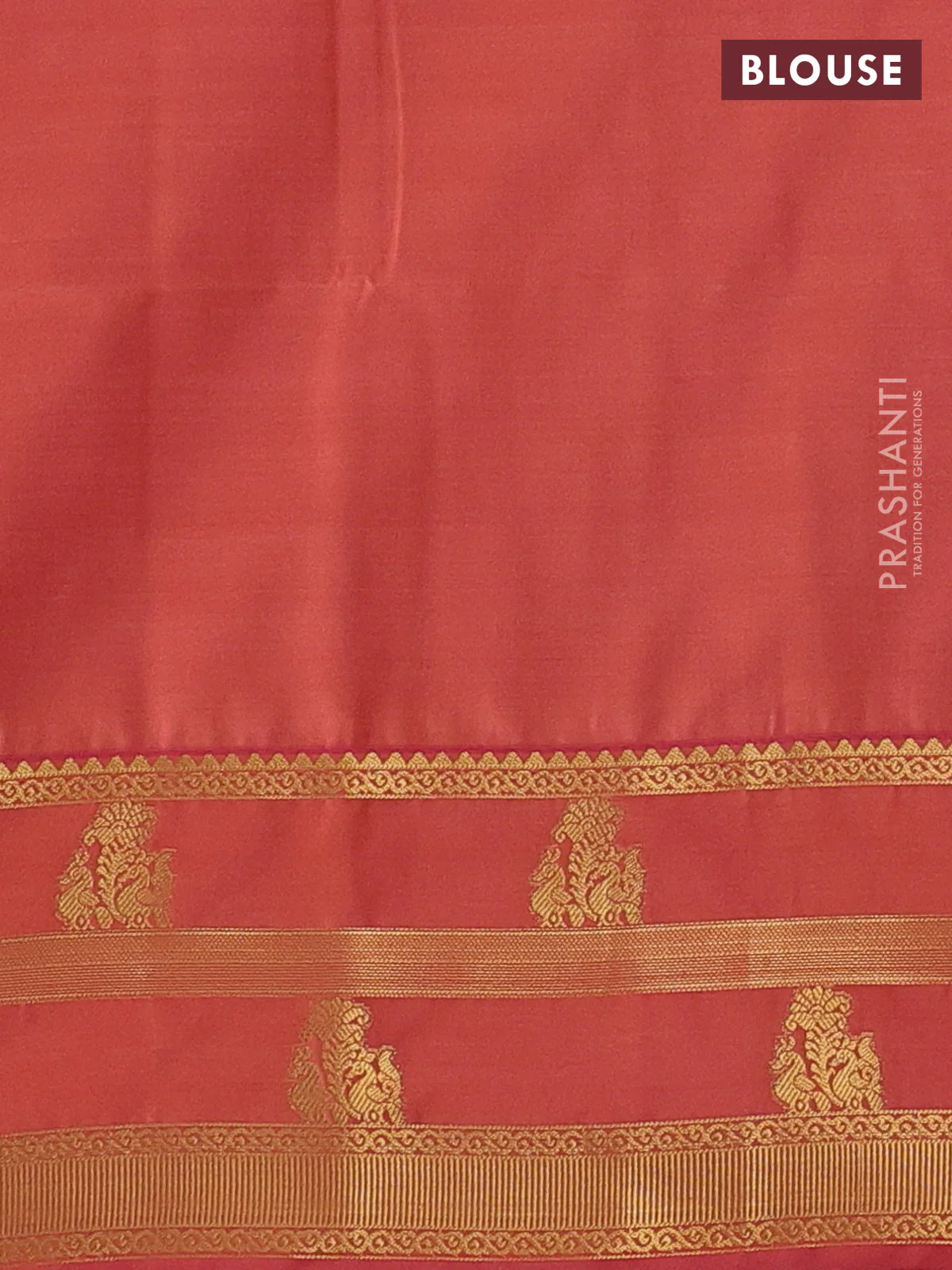 Semi soft silk saree mustard yellow and peach pink with allover zari weaves & buttas and zari woven border - Image 3