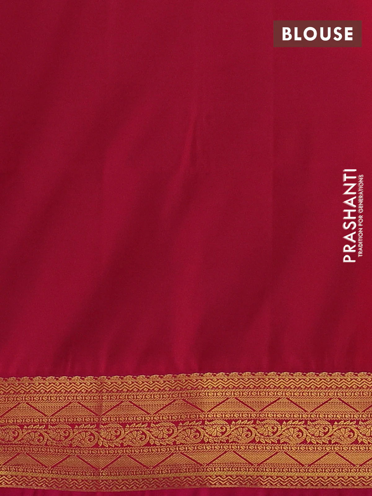 Semi soft silk saree navy blue and pink with allover rudraksha zari woven buttas and zari woven korvai border - Image 3