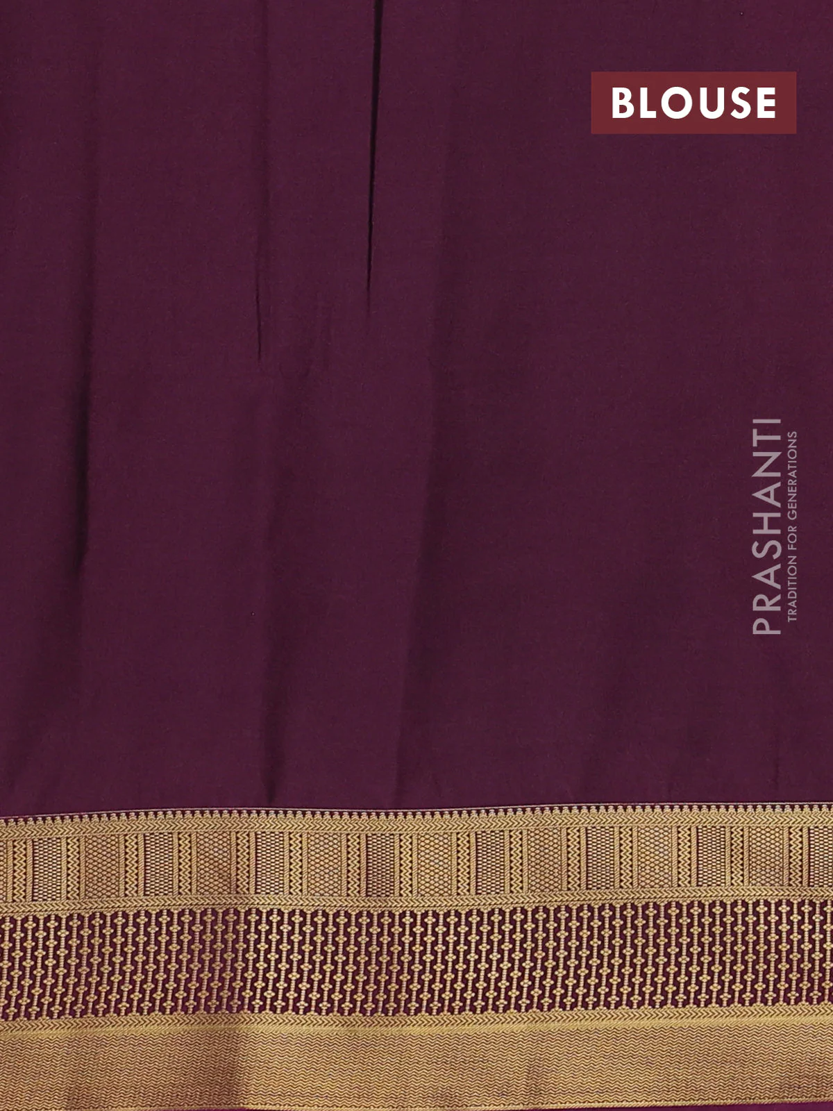 Semi soft silk saree pastel brown and magenta pink with allover zari woven buttas and zari woven korvai border - Image 3