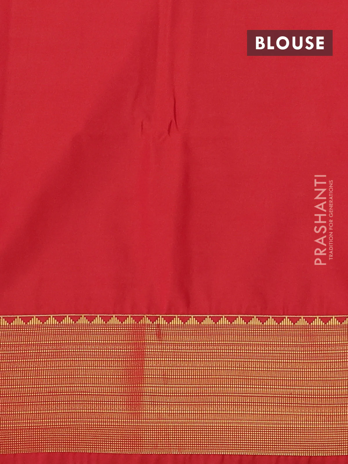 Semi soft silk saree peach pink and orange with allover zari weaves & buttas and zari woven korvai border - Image 3