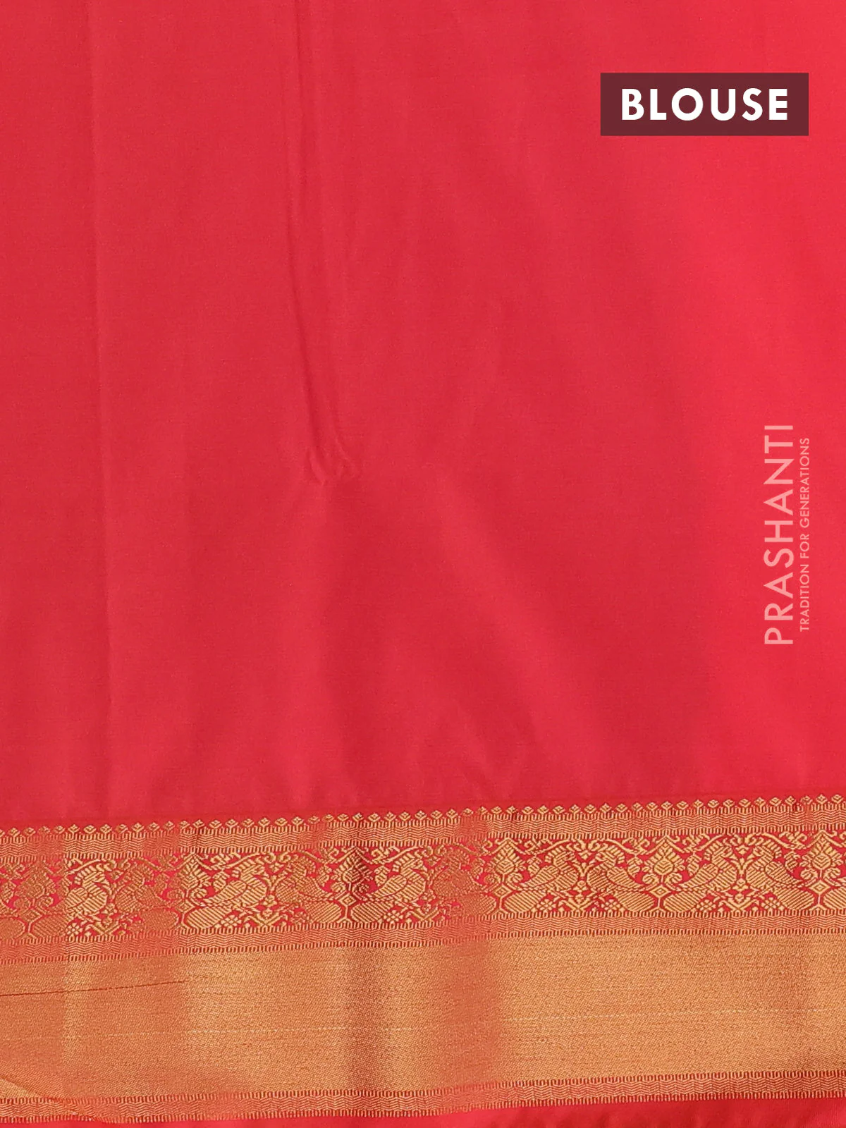Semi soft silk saree peacock green and orange with allover zari woven buttas and zari woven border - Image 3