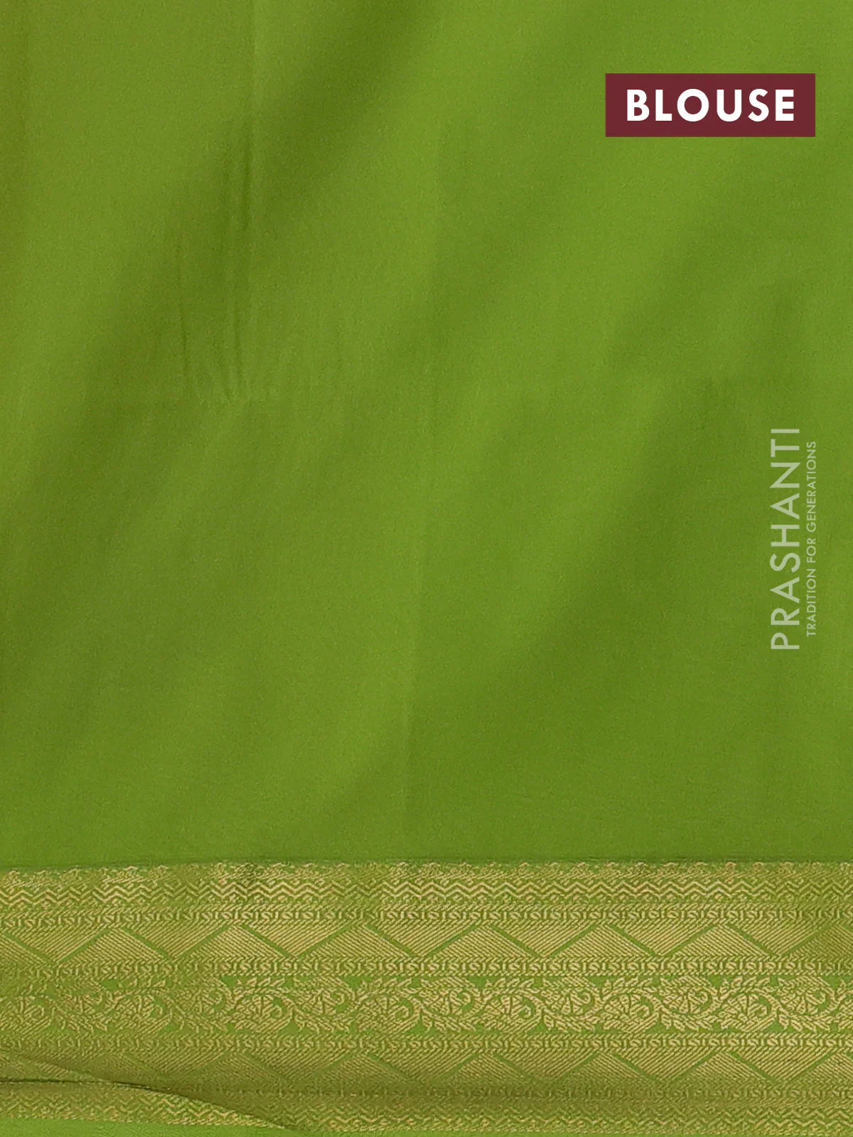 Semi soft silk saree pink and light green with allover rudraksha zari woven buttas and zari woven korvai border - Image 3