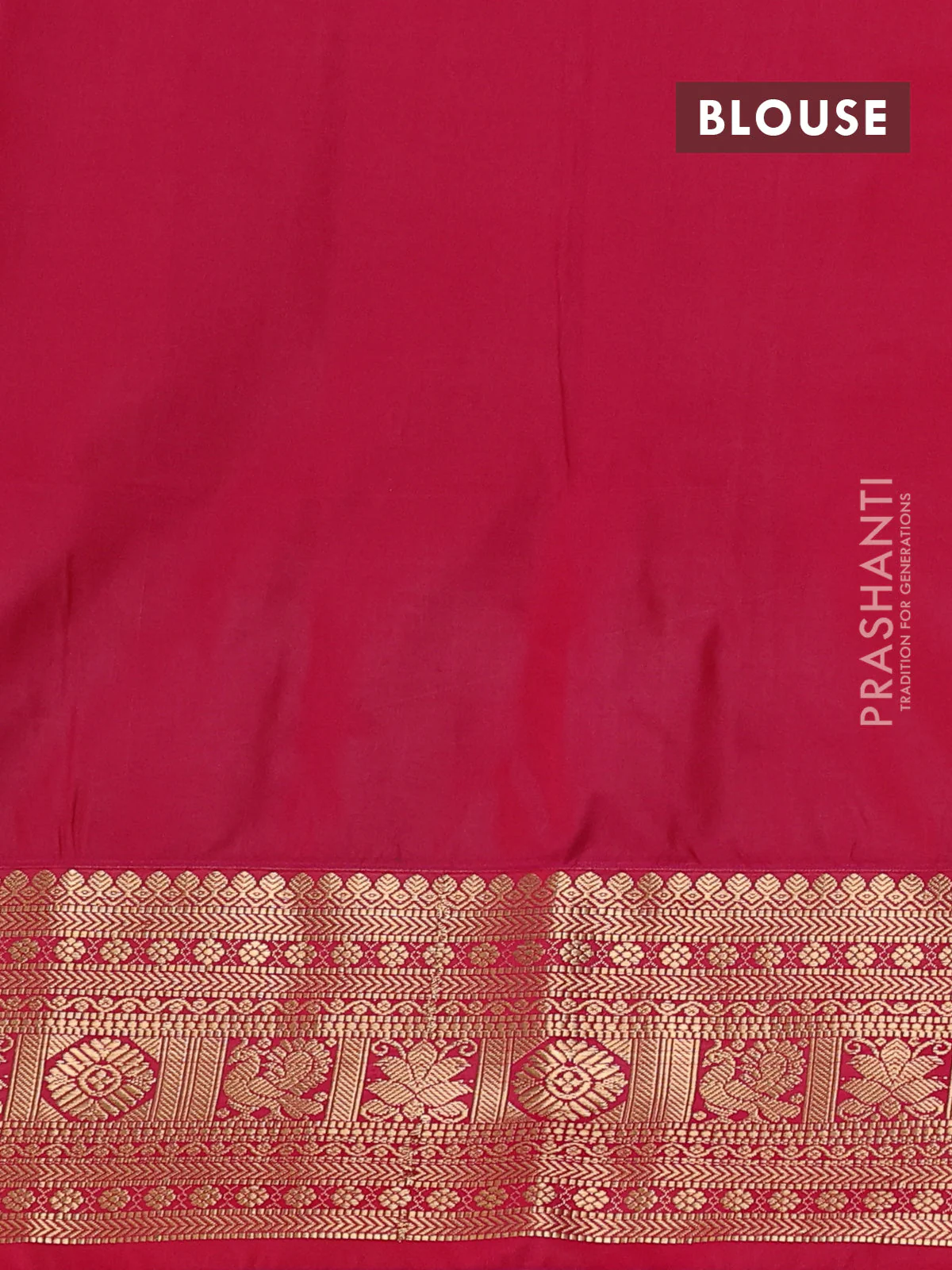 Semi soft silk saree pista green and pink with allover zari weaves & buttas and zari woven border - Image 3