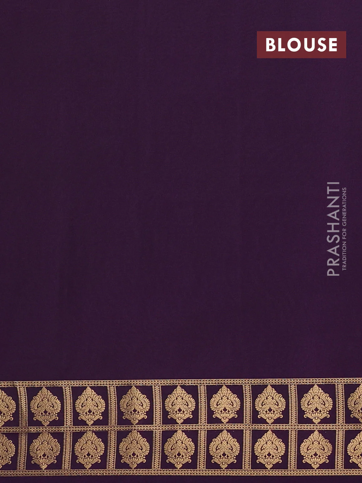 Semi soft silk saree sap green and purple with allover zari woven buttas and zari woven border - Image 3
