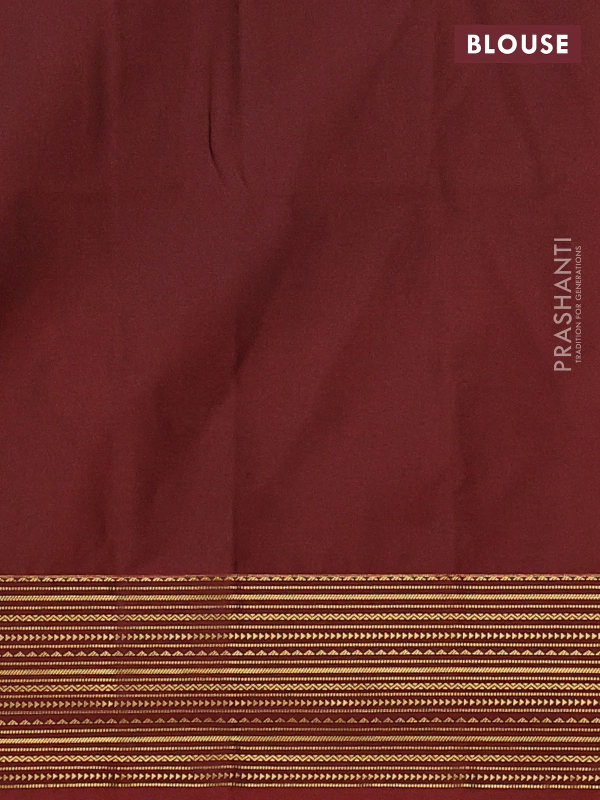 Semi soft silk saree sap green and rust shade with allover zari woven buttas and zari woven korvai border - Image 3