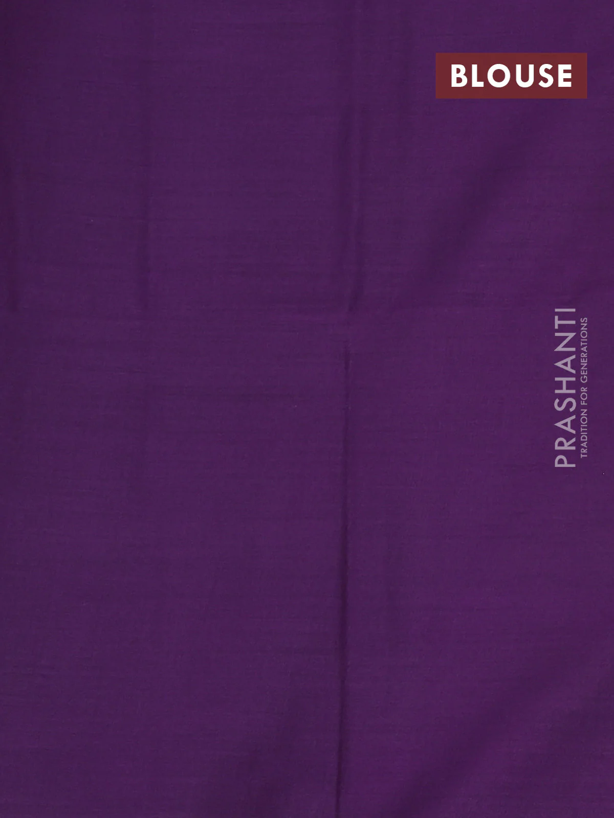 Semi soft silk saree teal blue and purple with allover zari weaves & buttas and long zari woven butta border - Image 3