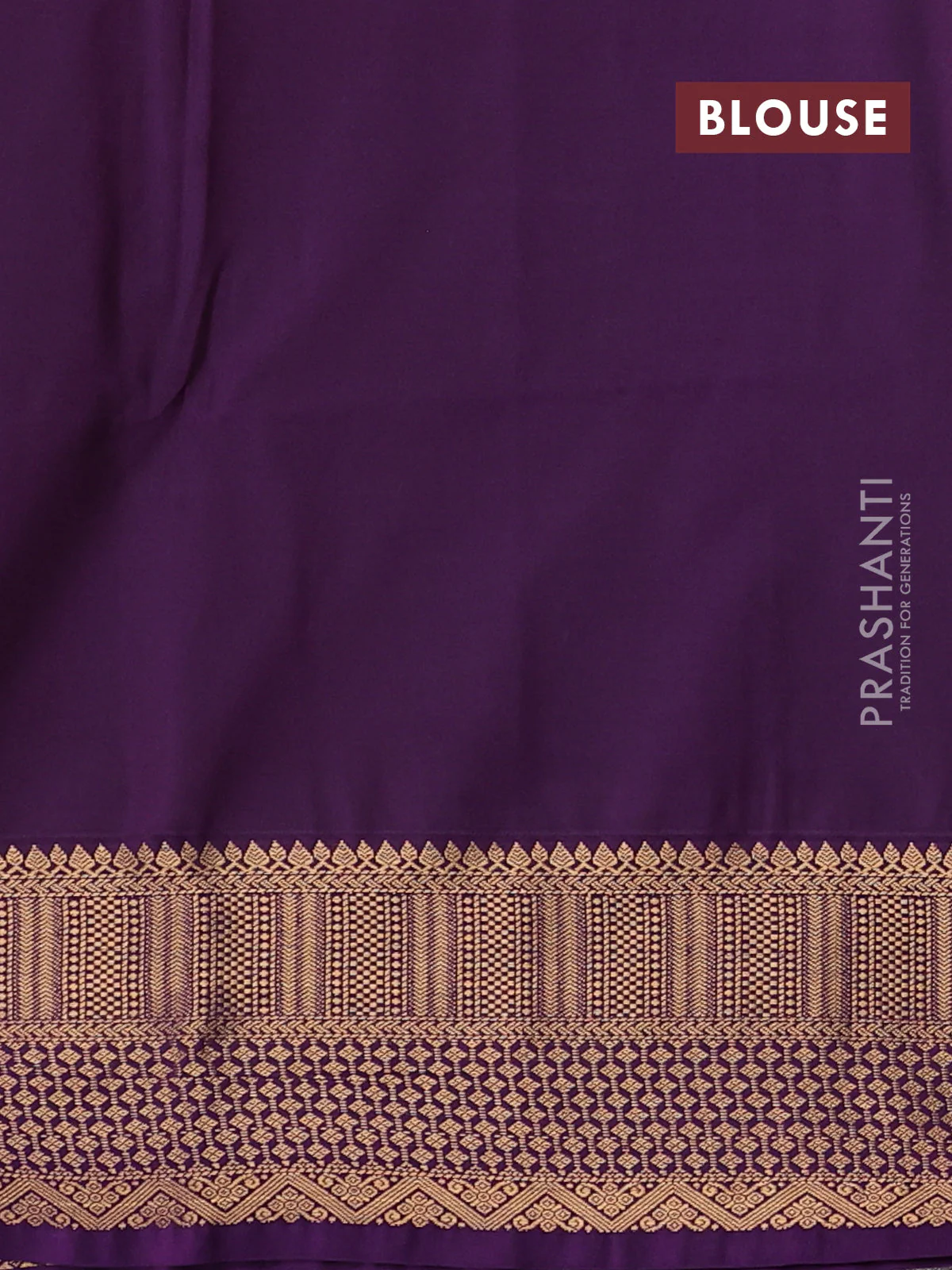 Semi soft silk saree yellow and purple with zari woven buttas and zari woven border - Image 3