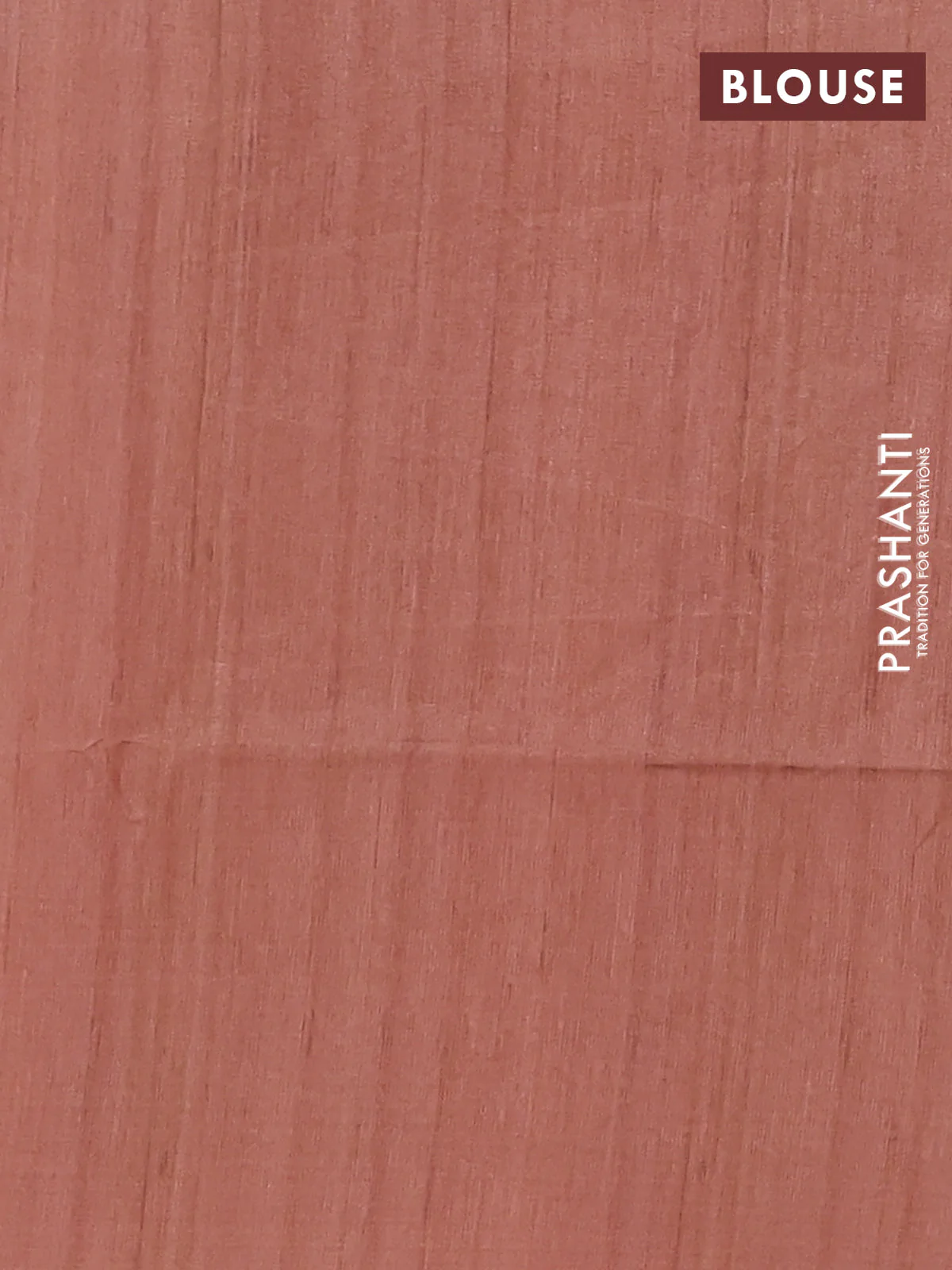 Semi tussar saree brown and beige with allover butta prints and madhubani printed pallu & border - Image 4