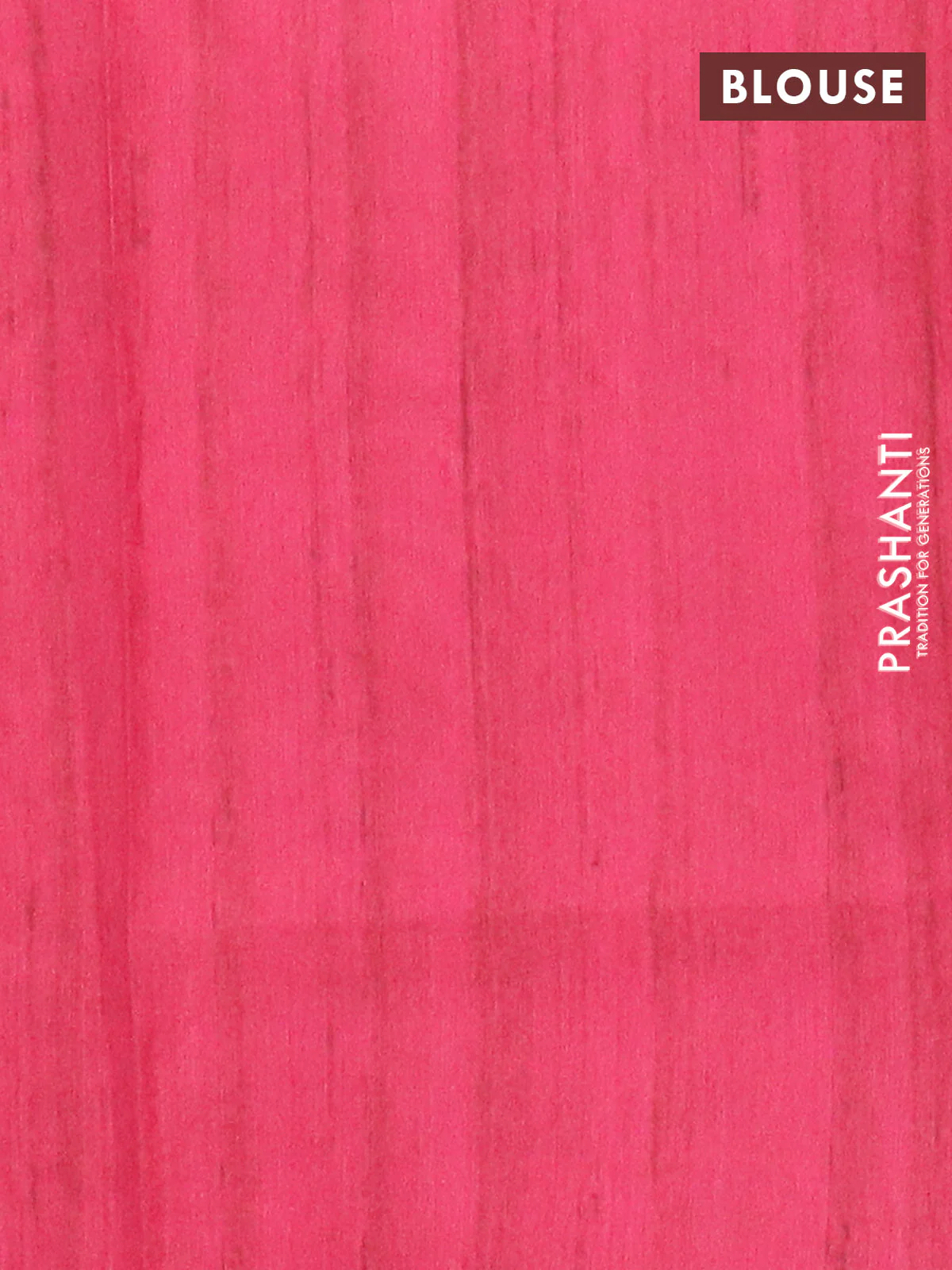 Semi tussar saree candy pink and beige with butta prints and madhubani printed pallu & border - Image 4