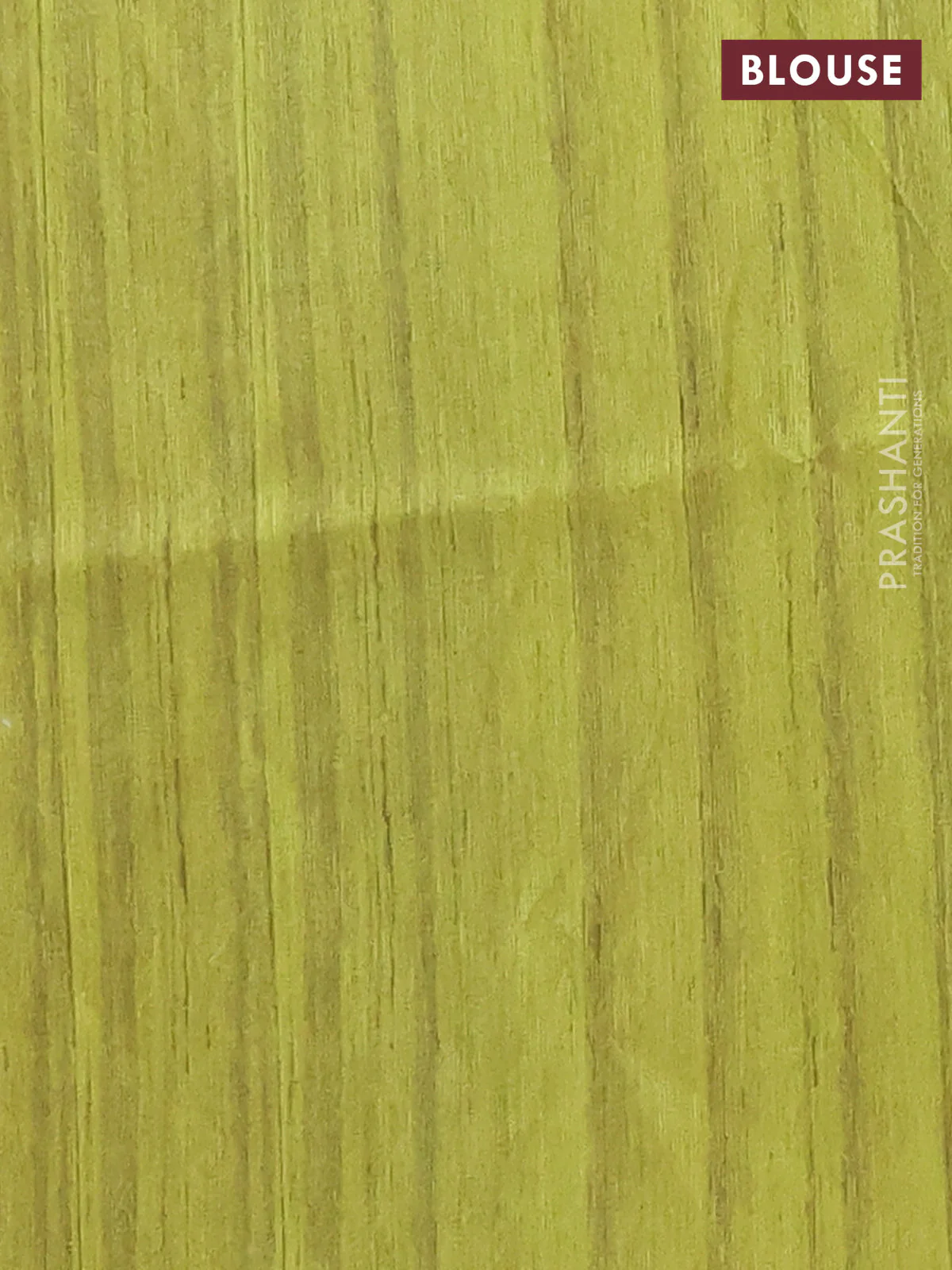 Semi tussar saree lime green and cream with butta prints and madhubani printed pallu & border - Image 4
